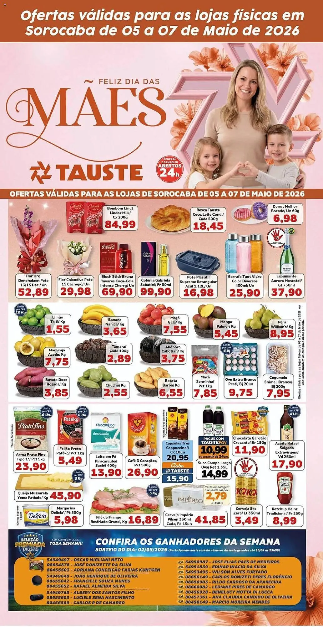Encarte de Catálogo Supermercados Tauste 5 de maio até 7 de maio 2026 - Pagina 2