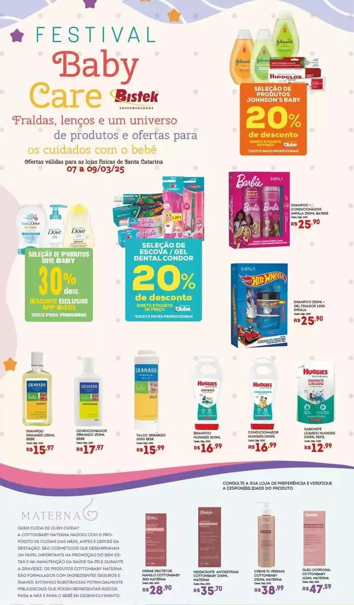 Encarte de Encarte Bistek Supermercados 7 de março até 9 de março 2026 - Pagina 3
