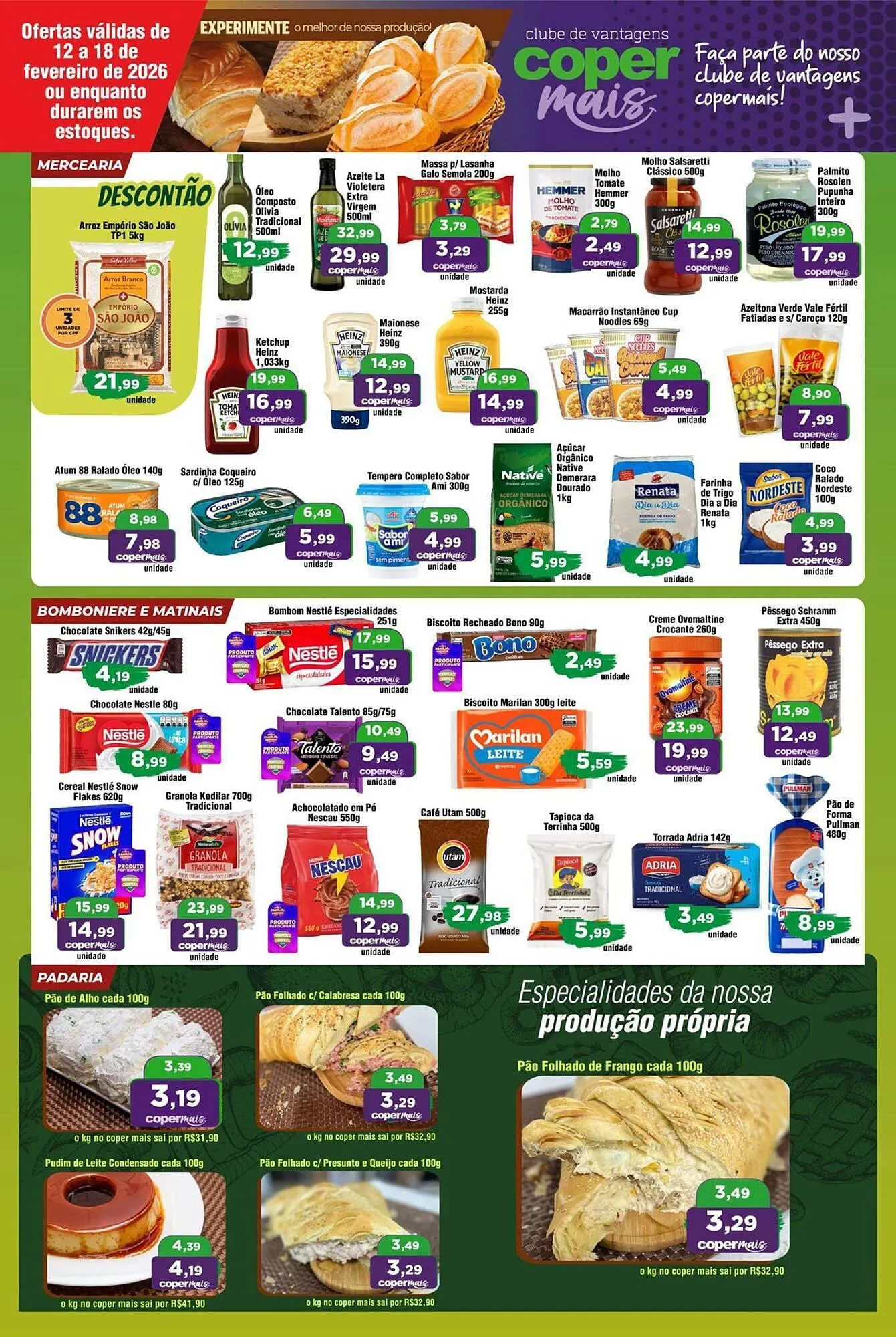 Encarte de Tabloide Copercana 12 de fevereiro até 18 de fevereiro 2026 - Pagina 2