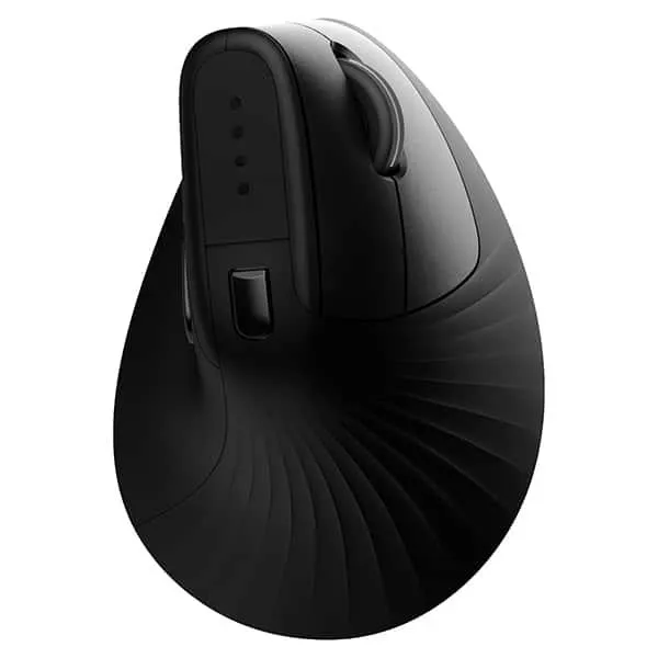 Mouse ergonômico sem fio, Vertical, 4000 DPI, Preto, MWBE08B, Ergo - CX 1 UN