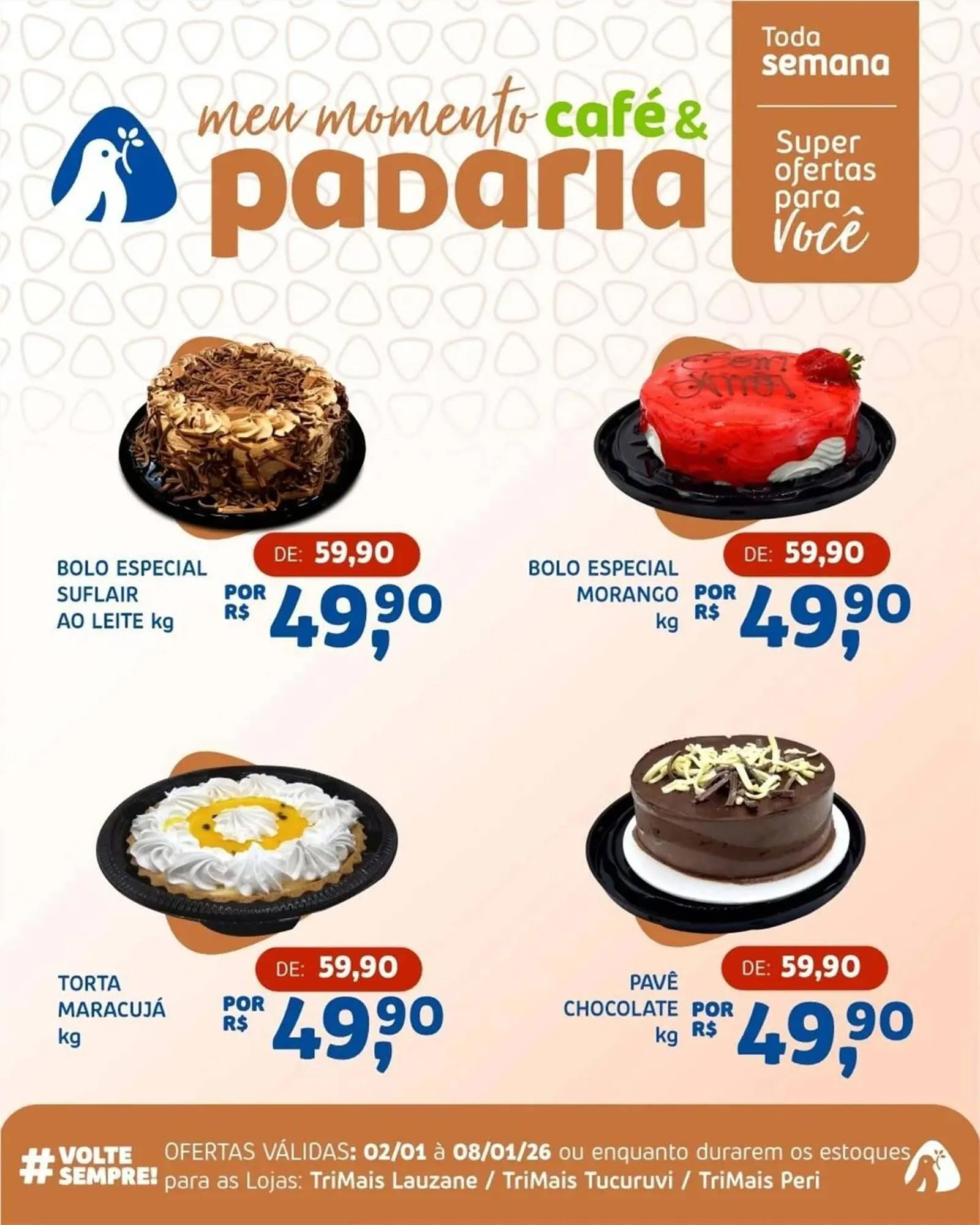 Encarte de Catálogo Trimais Supermercado 5 de janeiro até 8 de janeiro 2026 - Pagina 1