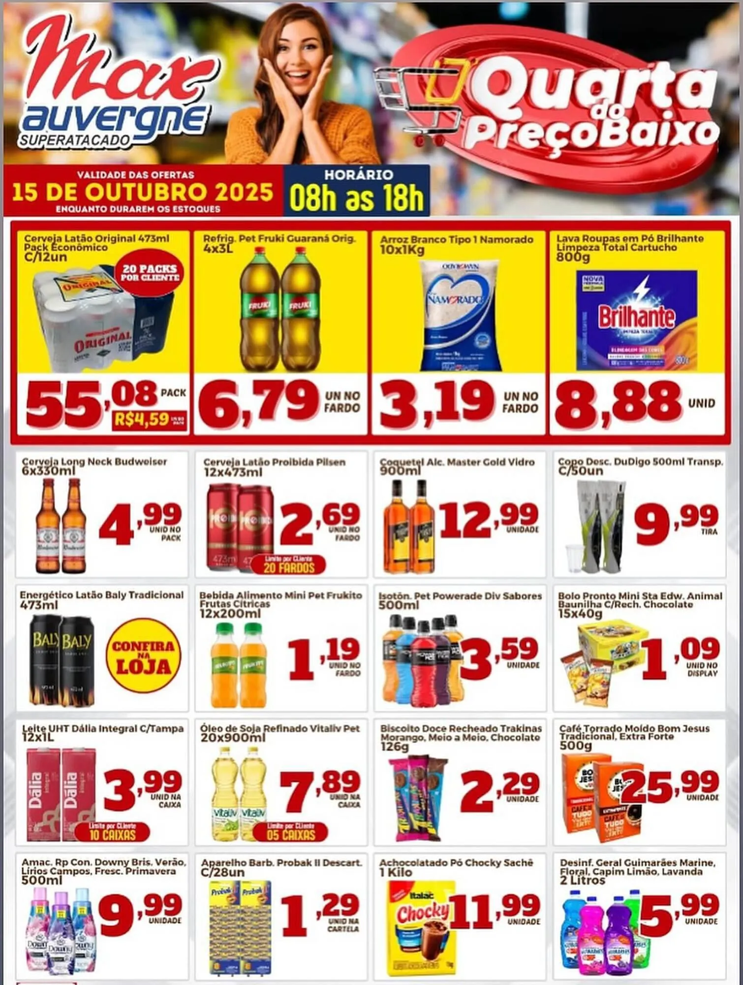Encarte de Catálogo Max Auvergne Superatacado 15 de outubro até 15 de outubro 2025 - Pagina 2