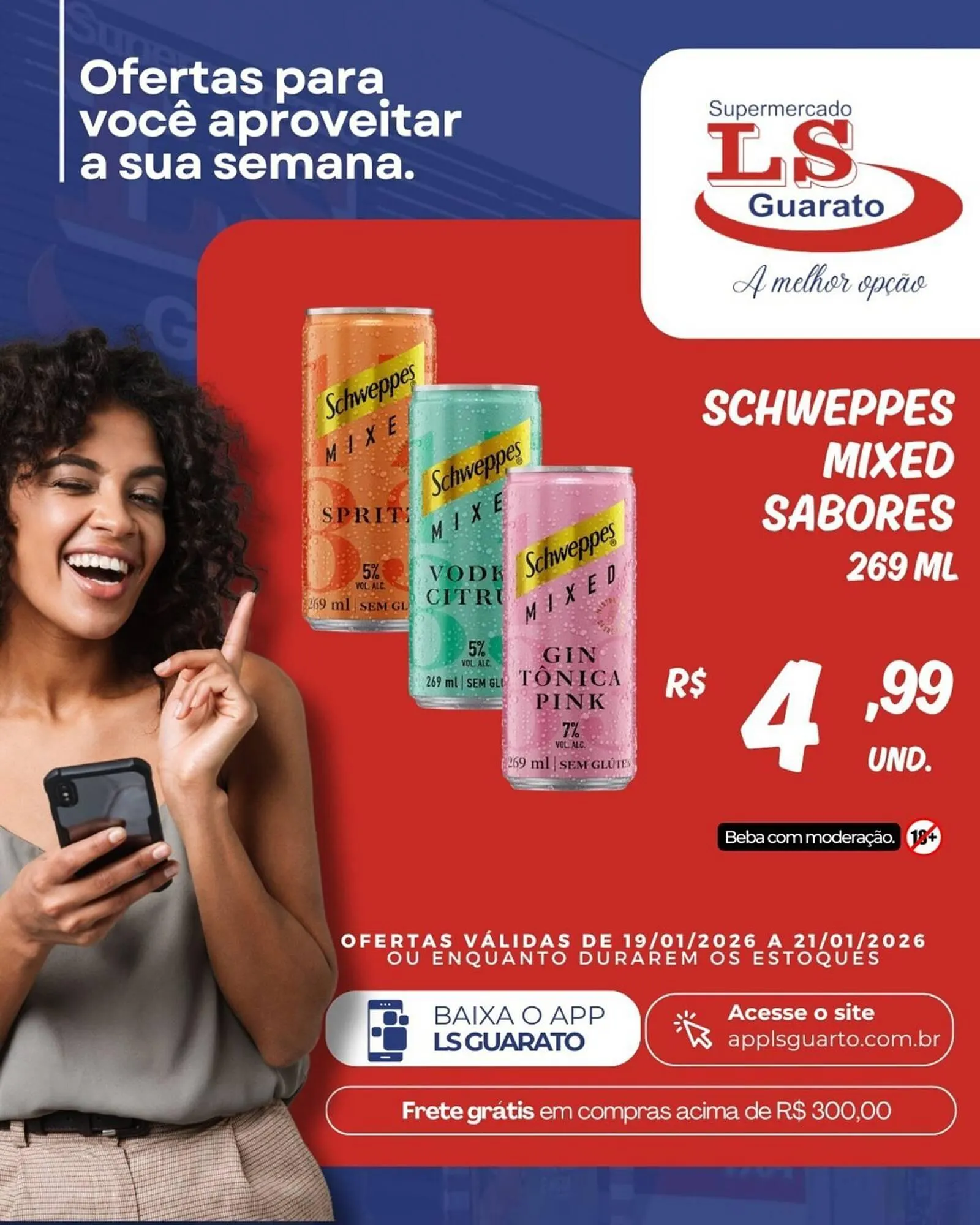 Encarte de Catálogo Supermercado LS Guarato 19 de janeiro até 21 de janeiro 2026 - Pagina 8