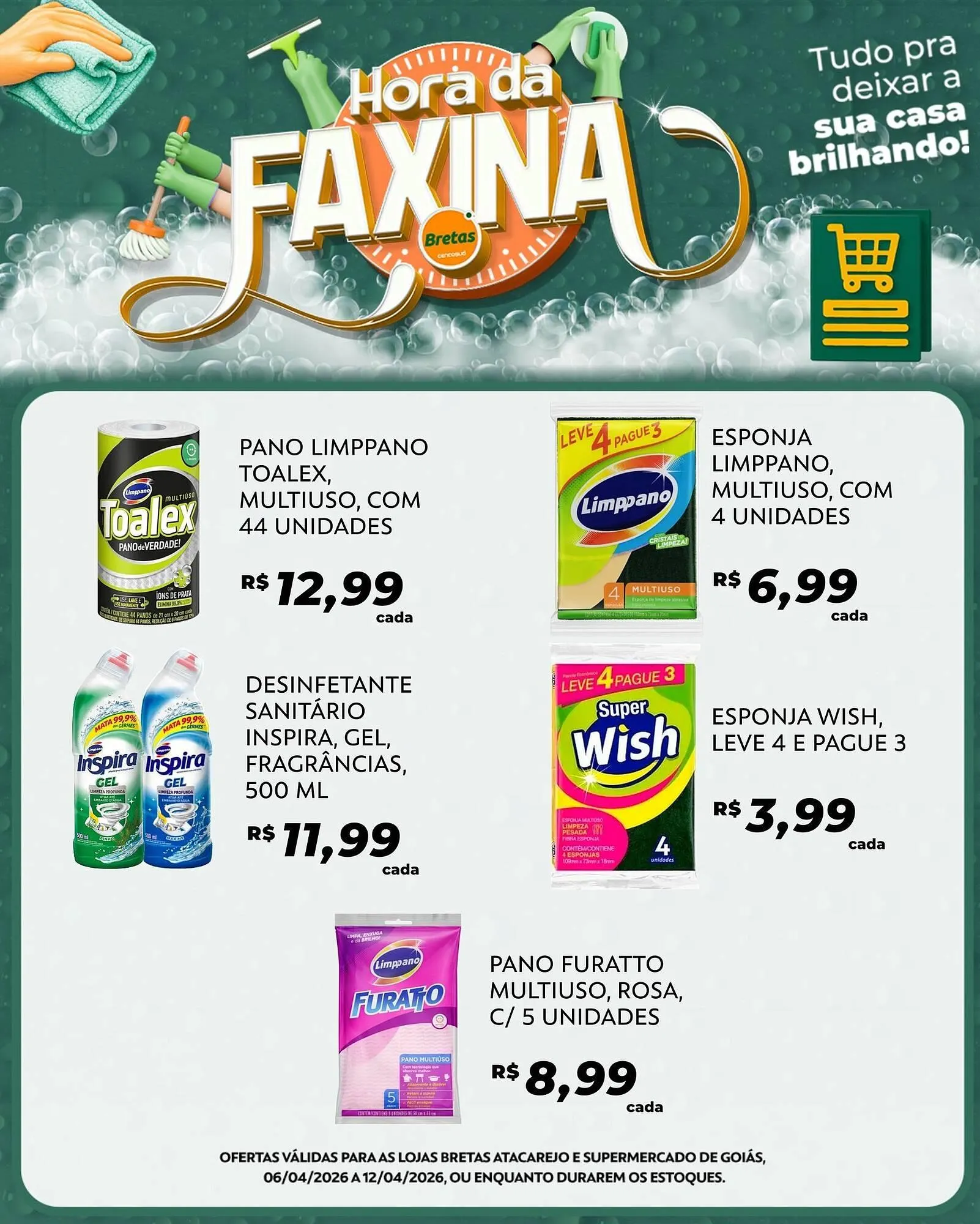 Encarte de Catálogo Supermercados Bretas 7 de abril até 12 de abril 2026 - Pagina 2