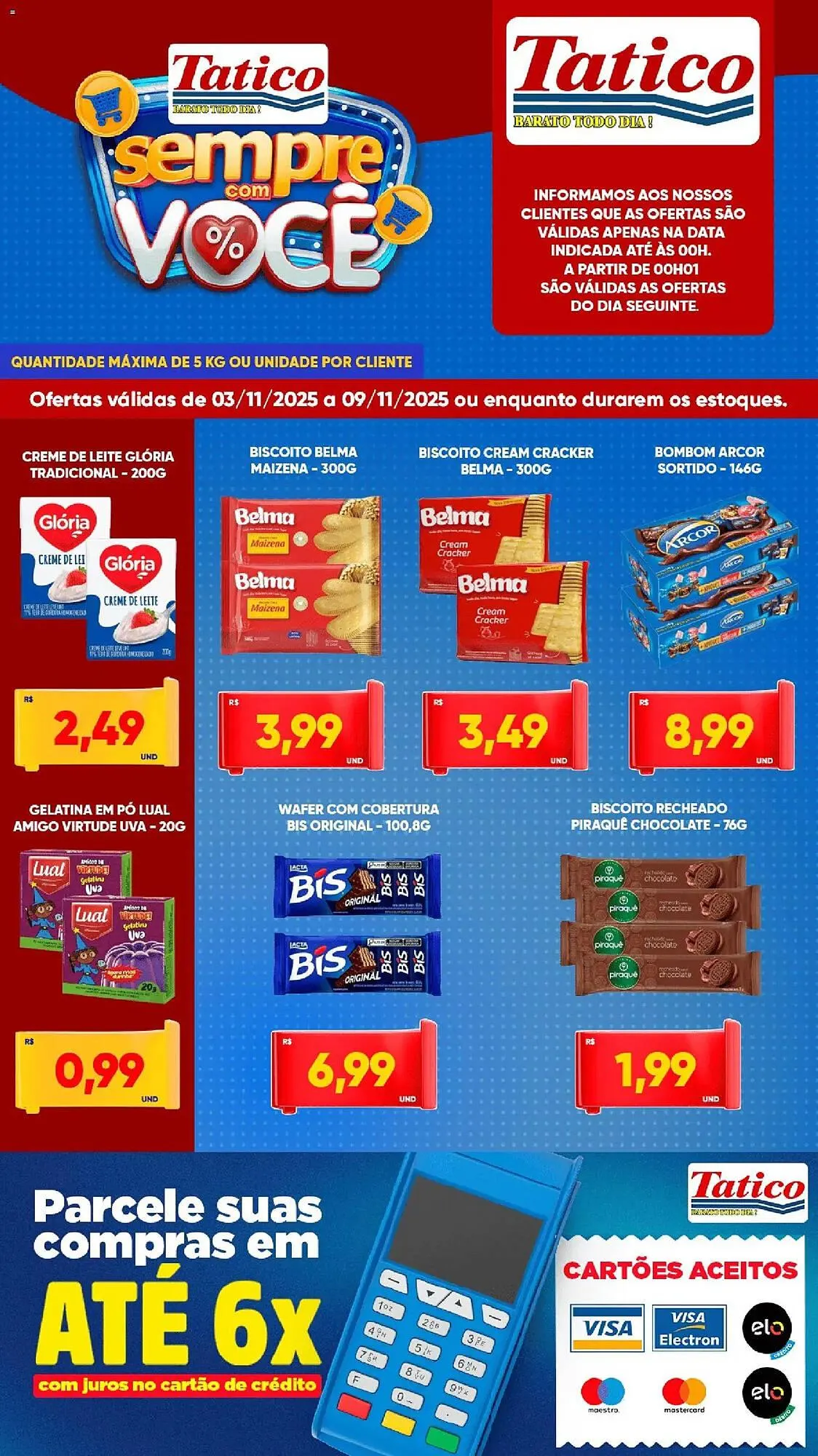 Encarte de Tabloide Tatico 3 de novembro até 9 de novembro 2025 - Pagina 5