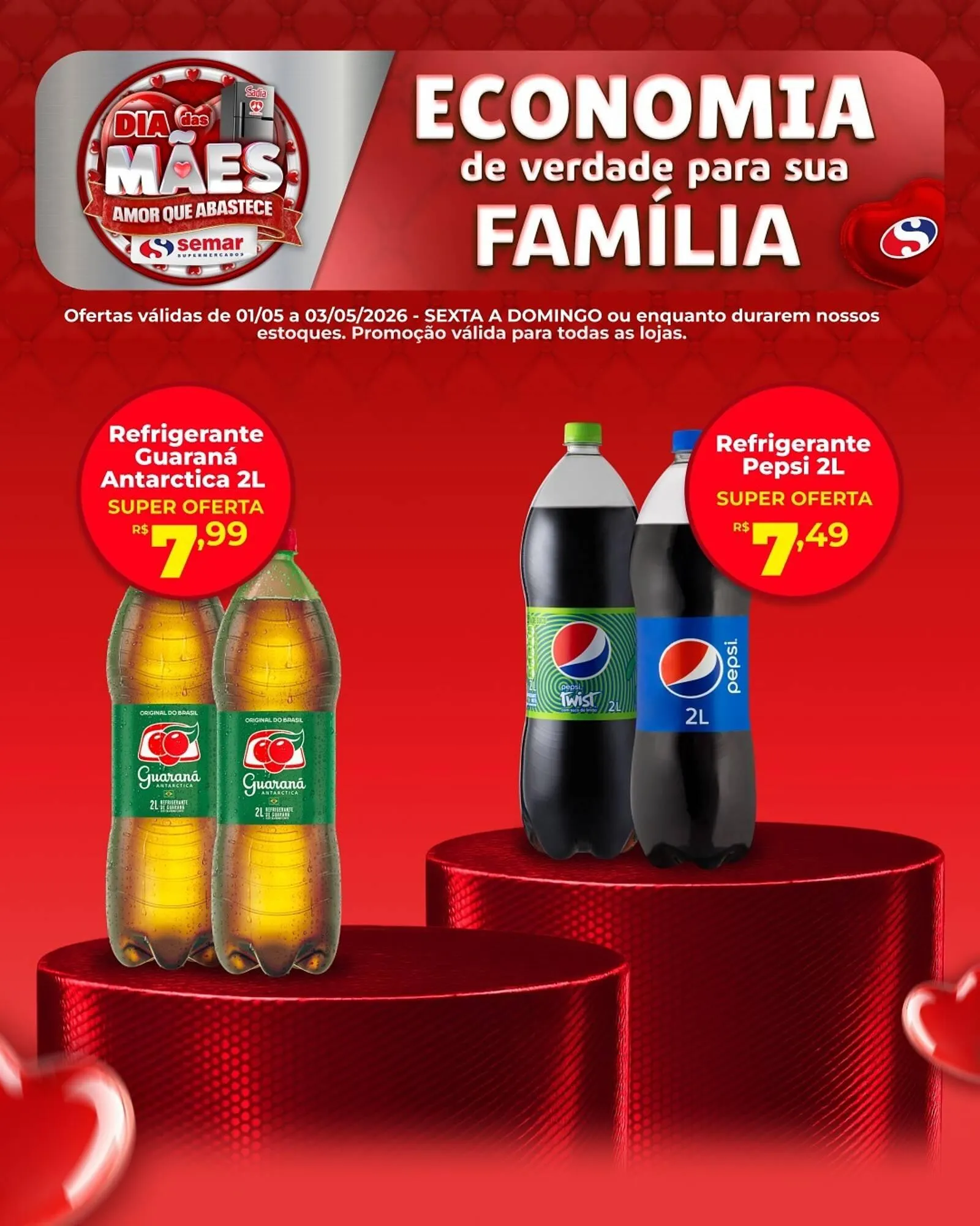 Encarte de Folheto Semar Supermercado 1 de maio até 3 de maio 2026 - Pagina 7