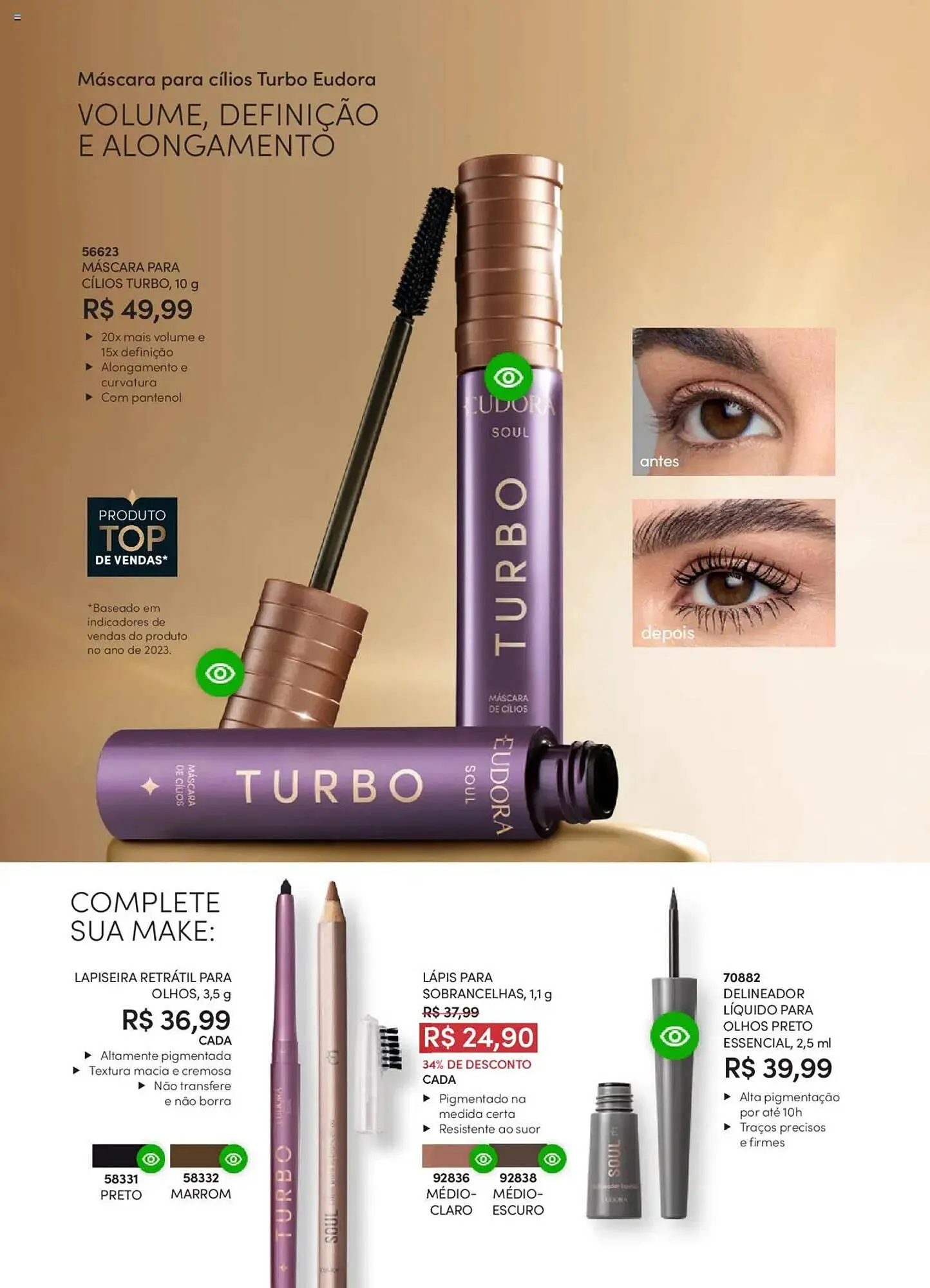 Encarte de Catálogo Eudora 25 de junho até 17 de julho 2025 - Pagina 60