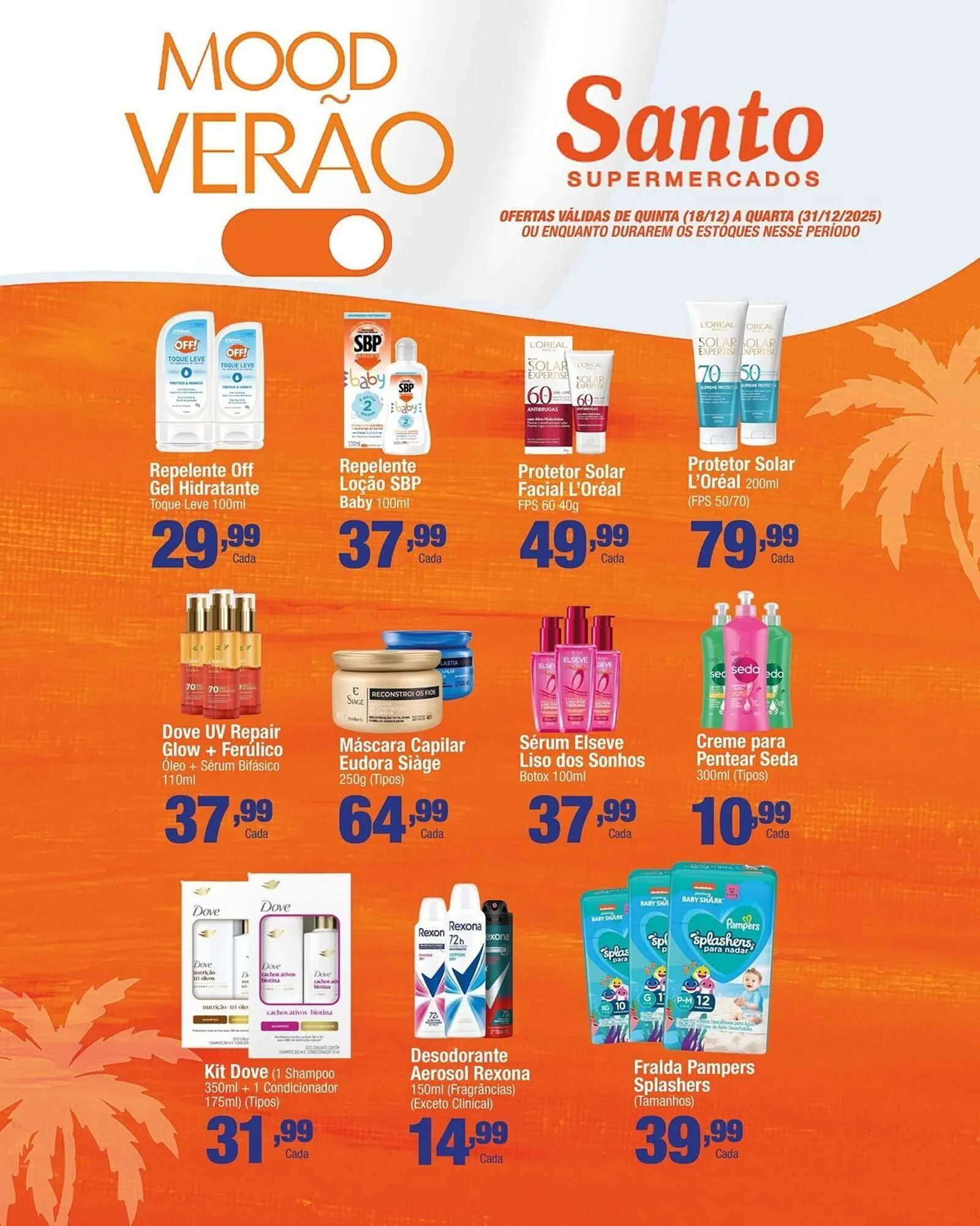 Encarte de Catálogo Santo Supermercados 18 de dezembro até 31 de dezembro 2025 - Pagina 1