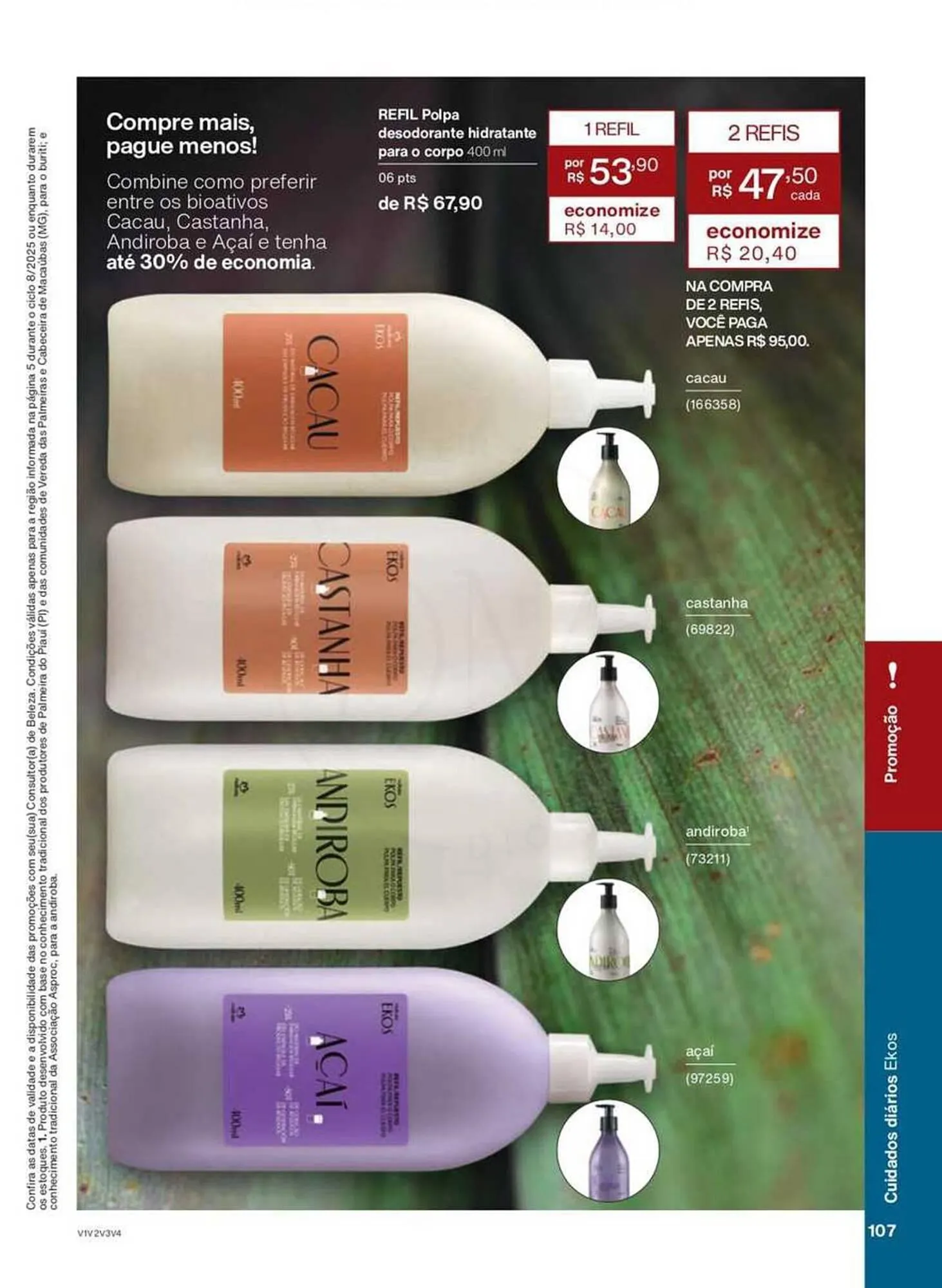 Encarte de Catálogo Natura 24 de abril até 30 de maio 2025 - Pagina 107