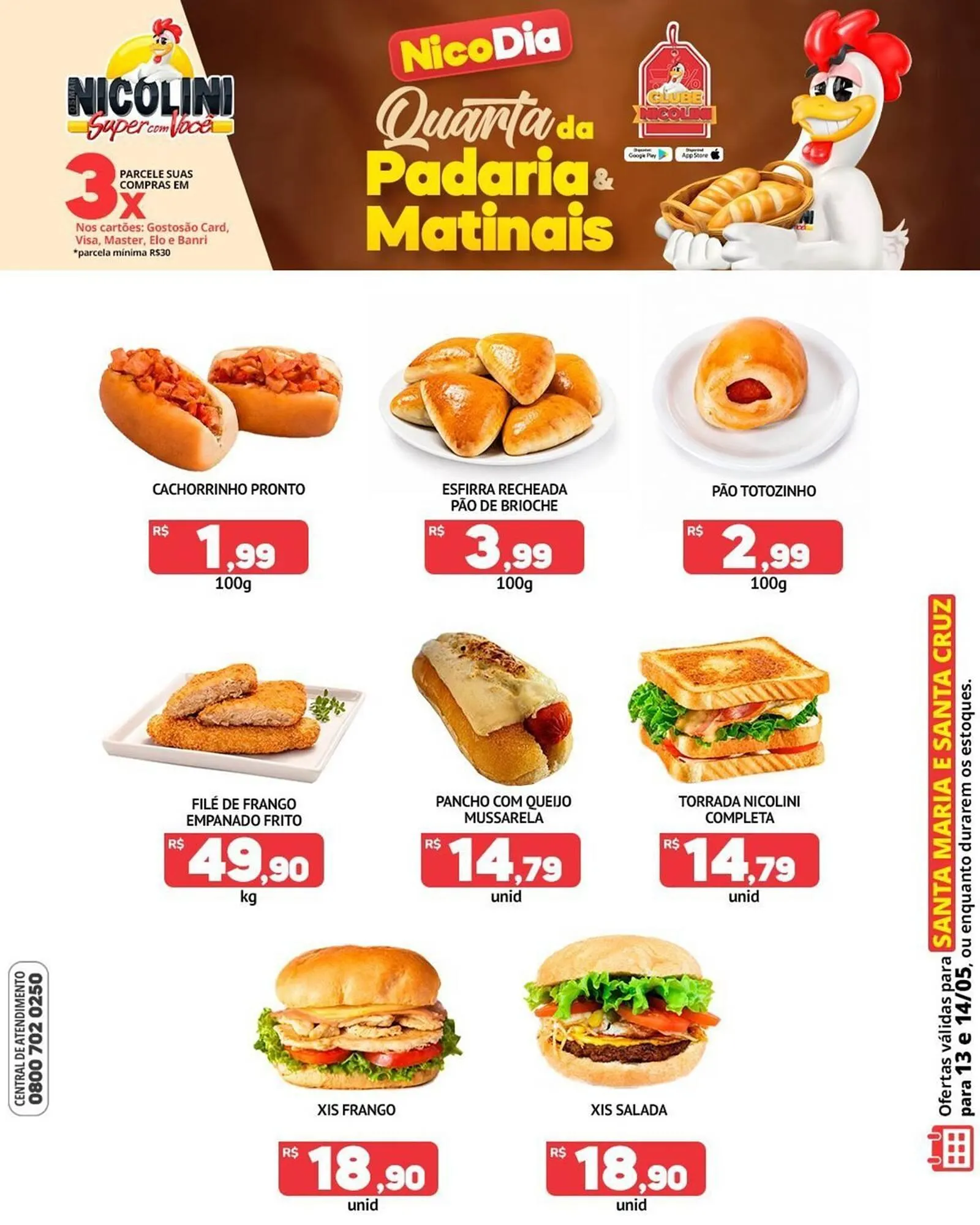 Encarte de Catálogo Super Nicolini 13 de maio até 14 de maio 2026 - Pagina 1