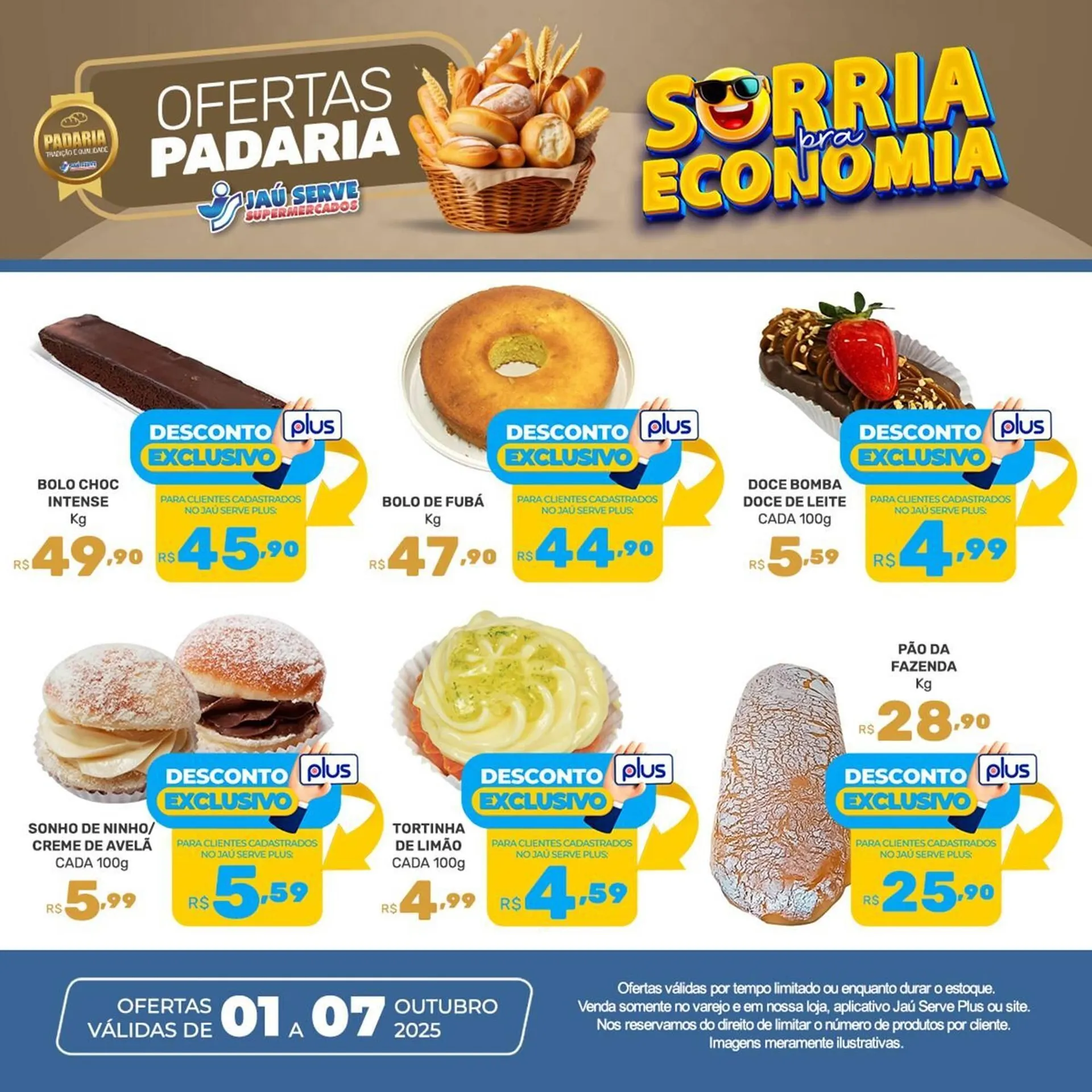 Encarte de Catálogo Supermercados Jau Serve 3 de outubro até 7 de outubro 2025 - Pagina 1
