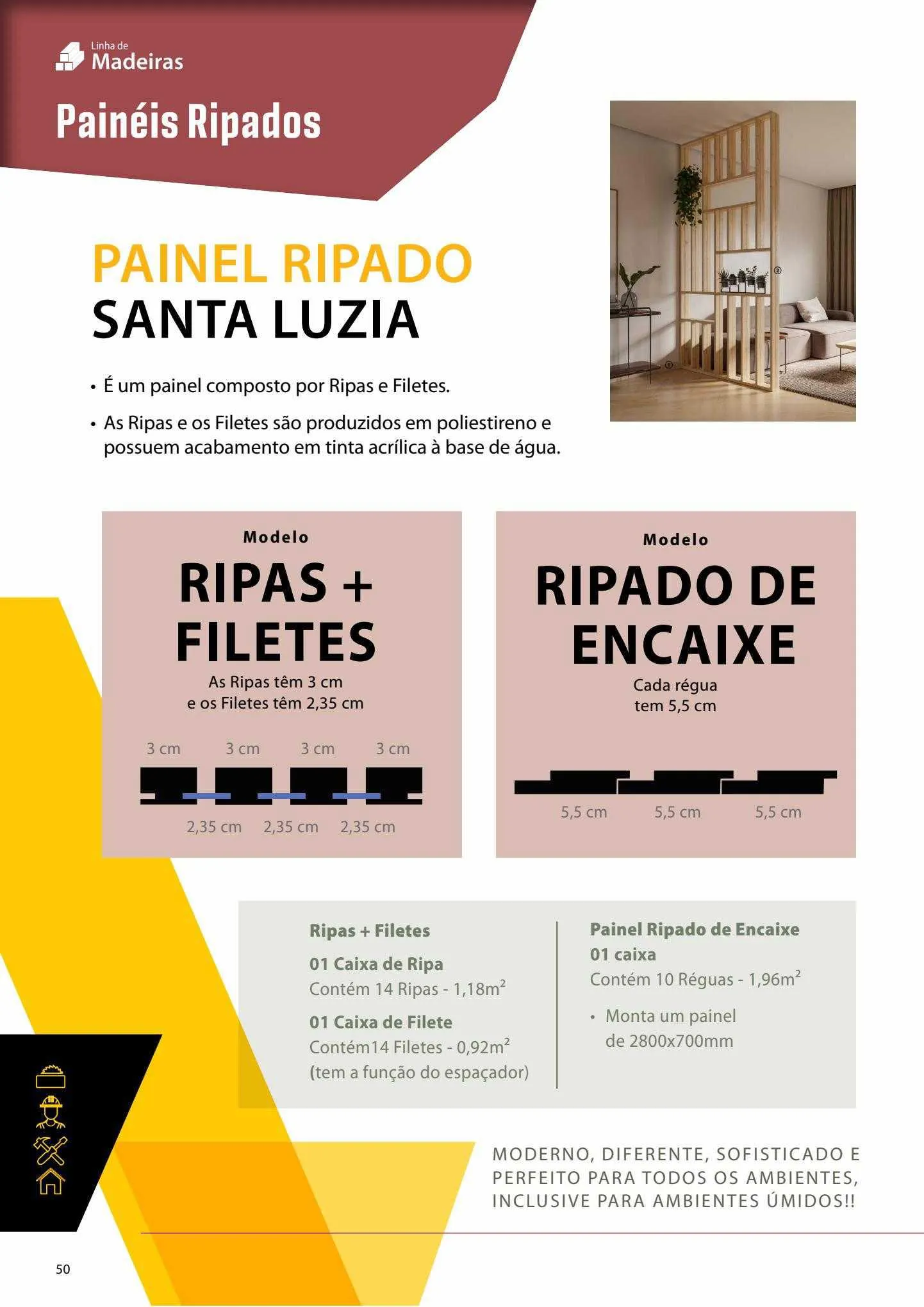 Encarte de Leo Madeiras Ofertas 11 de maio até 23 de julho 2023 - Pagina 50