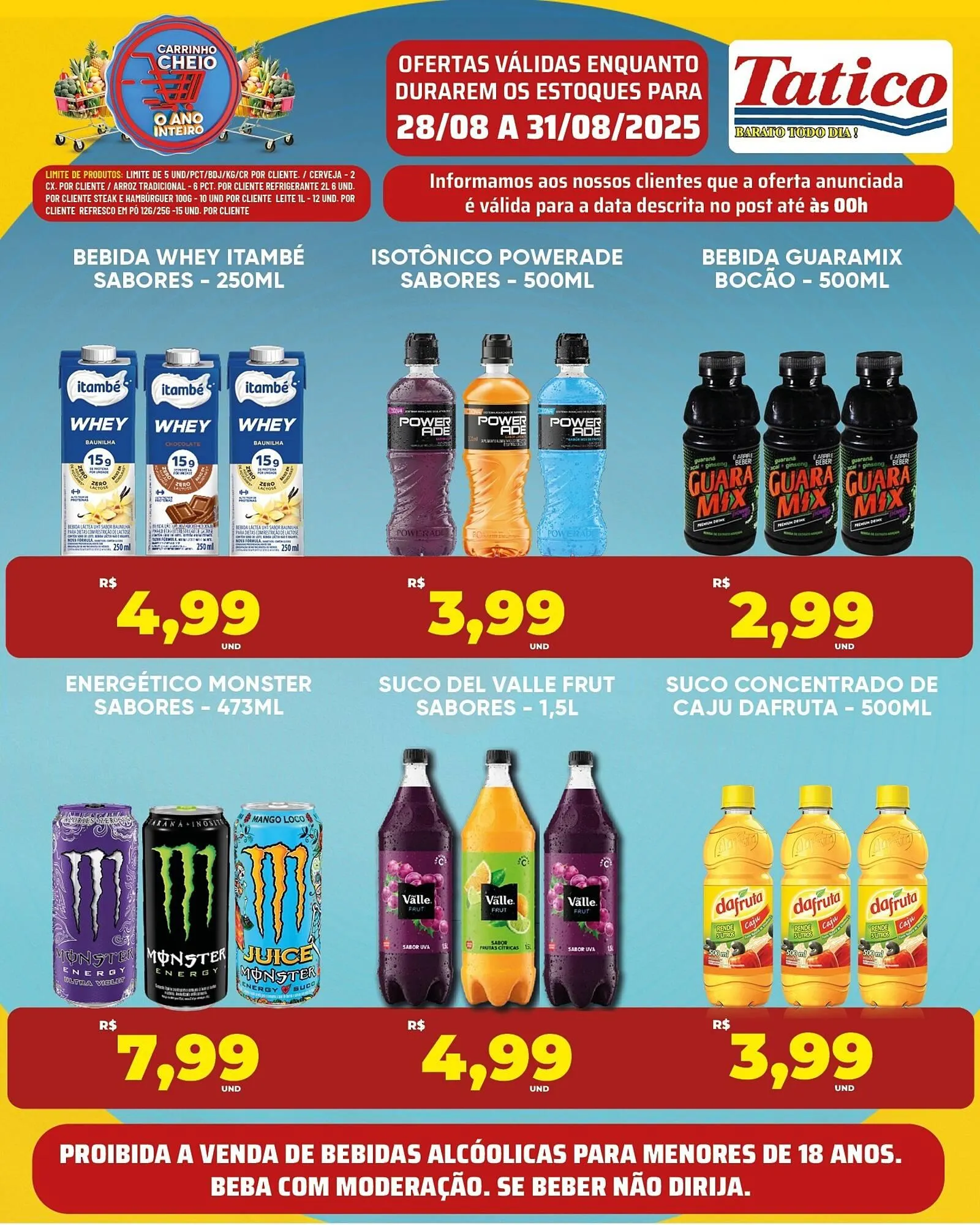 Encarte de Catálogo Tatico 28 de agosto até 31 de agosto 2025 - Pagina 2