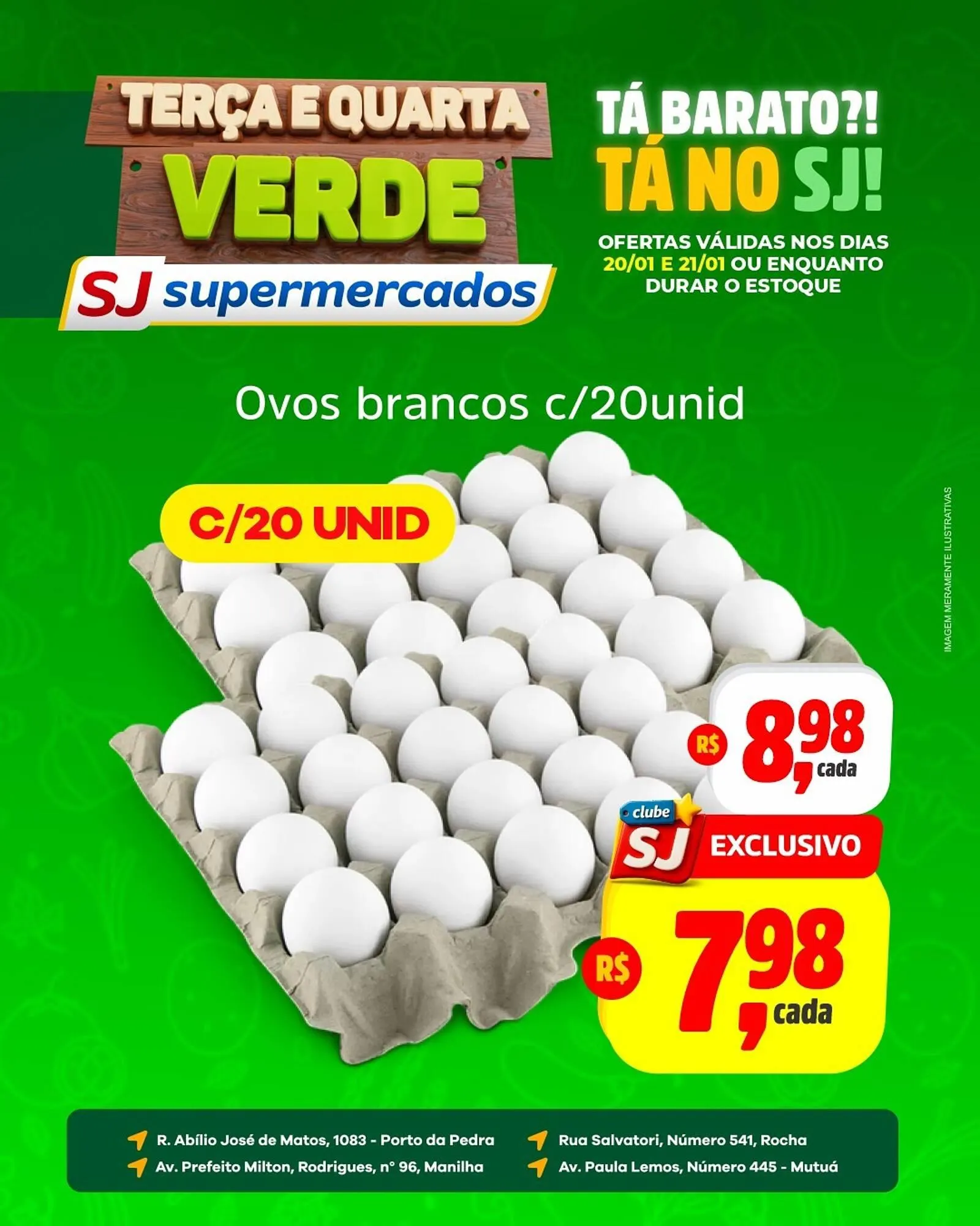 Encarte de Encarte Sj Supermercados 20 de janeiro até 21 de janeiro 2026 - Pagina 2