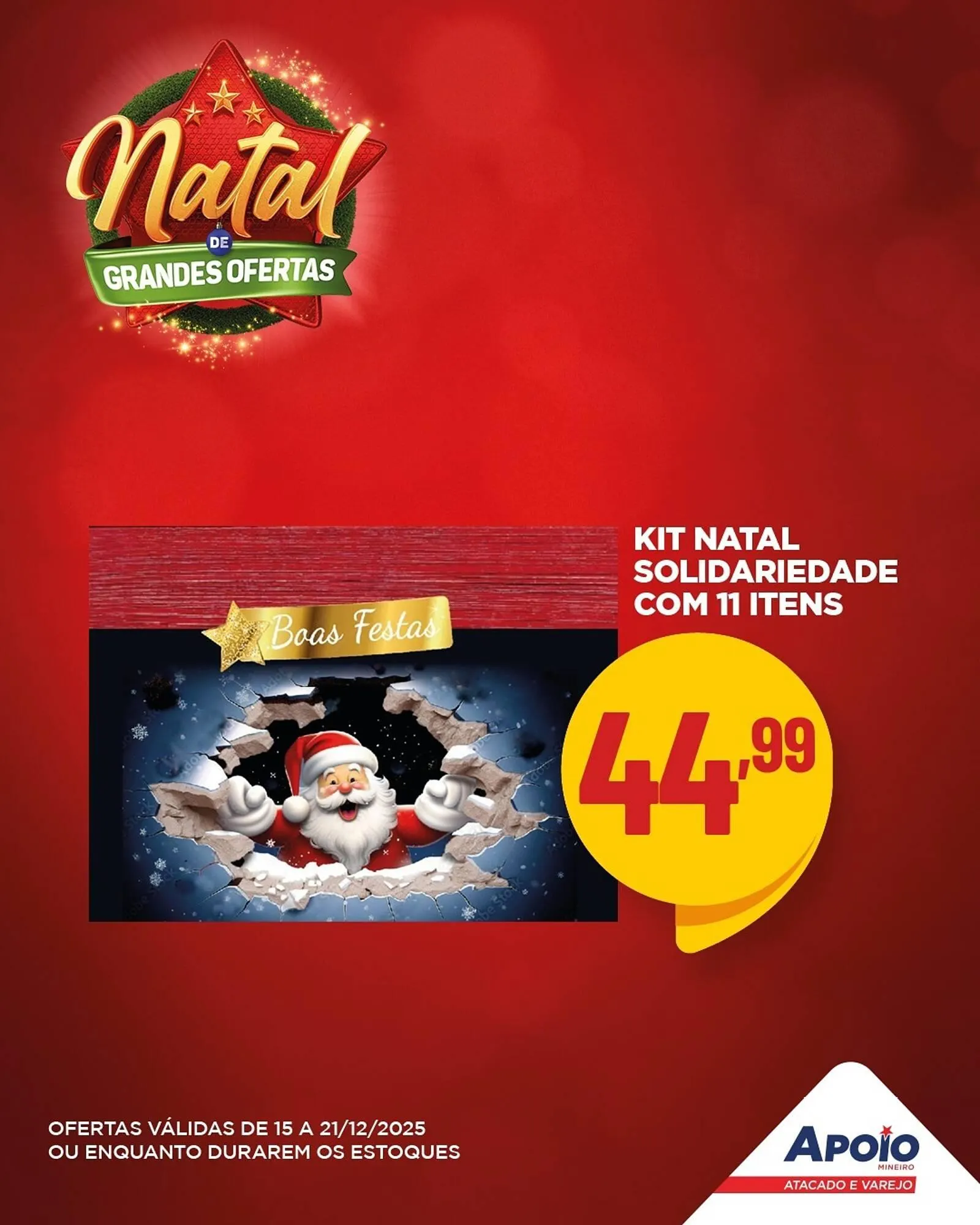 Encarte de Folheto Apoio Mineiro 15 de dezembro até 21 de dezembro 2025 - Pagina 1