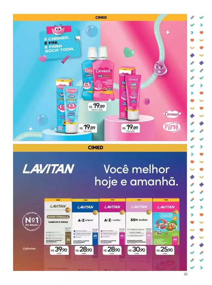 Encarte de Ofertas Especiais Drogal 3 de março até 30 de março 2025 - Pagina 25