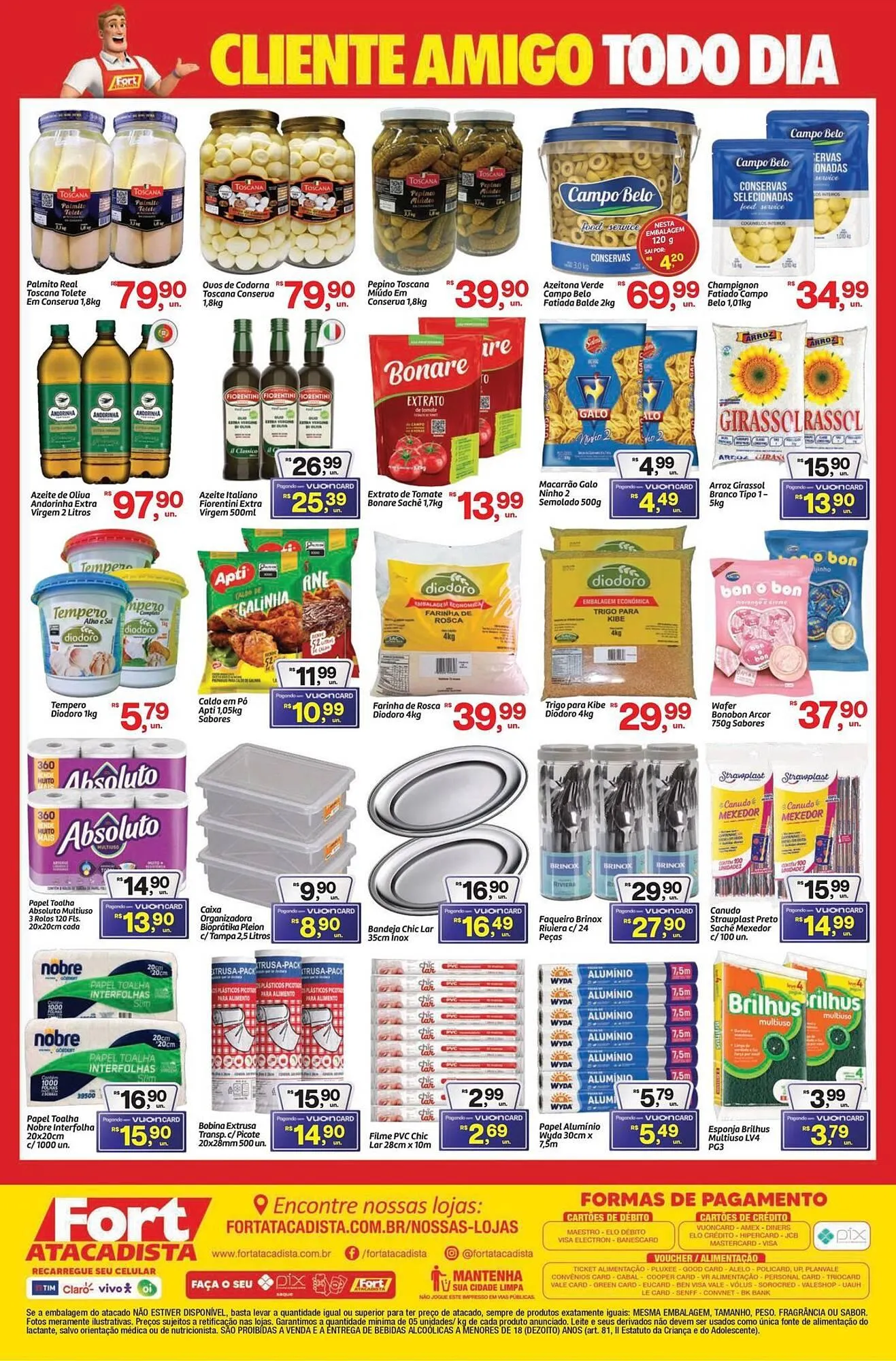 Encarte de Tabloide Fort Atacadista 13 de abril até 19 de abril 2026 - Pagina 2