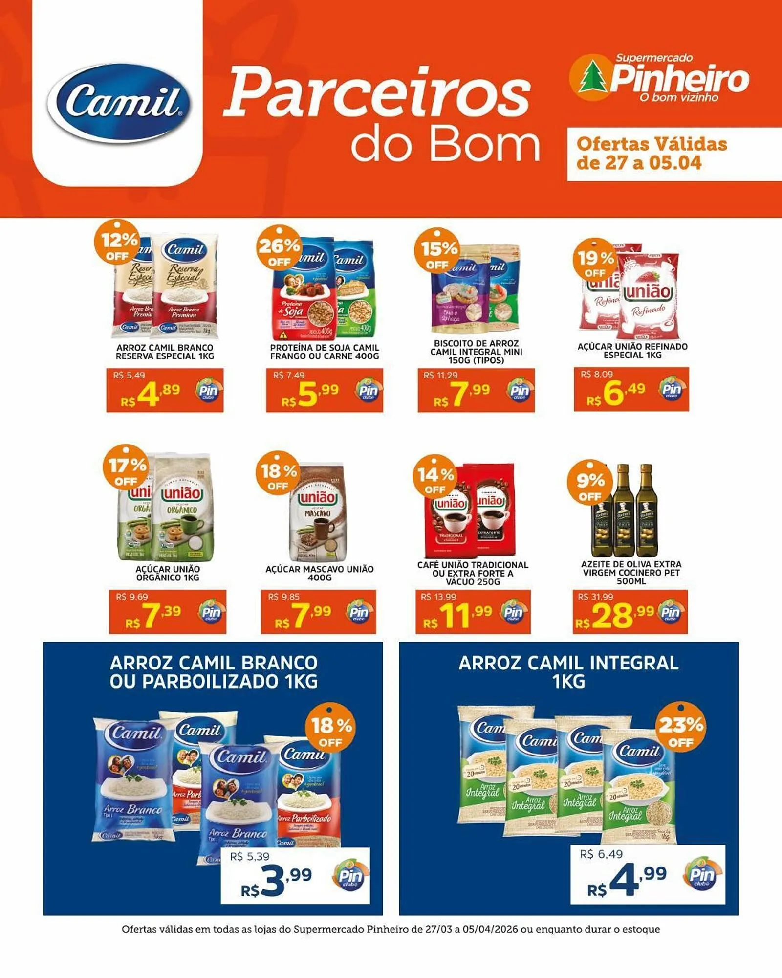 Encarte de Encarte Pinheiro Supermercado 27 de março até 5 de abril 2026 - Pagina 3