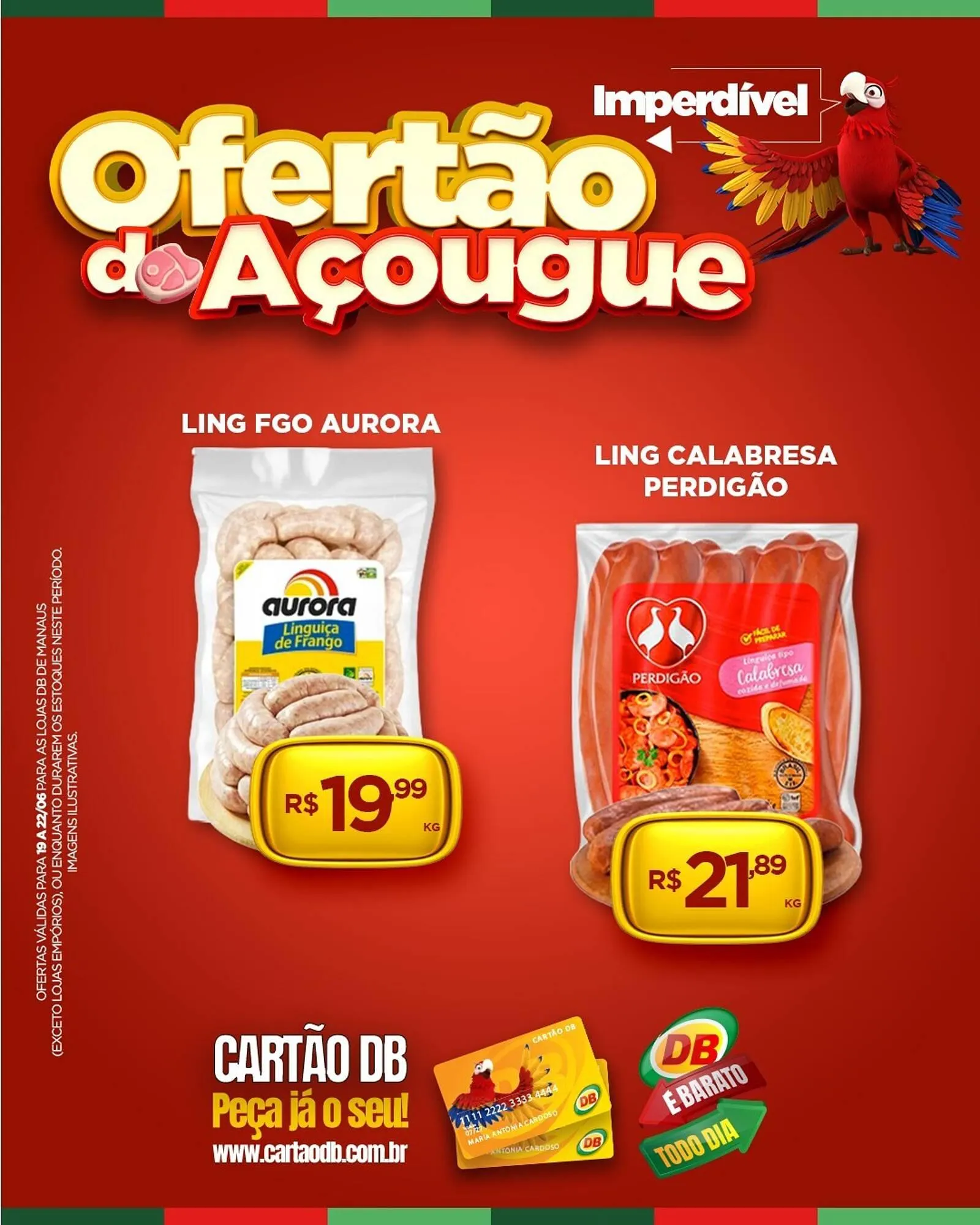 Encarte de Catálogo DB Supermercados 19 de junho até 22 de junho 2025 - Pagina 4