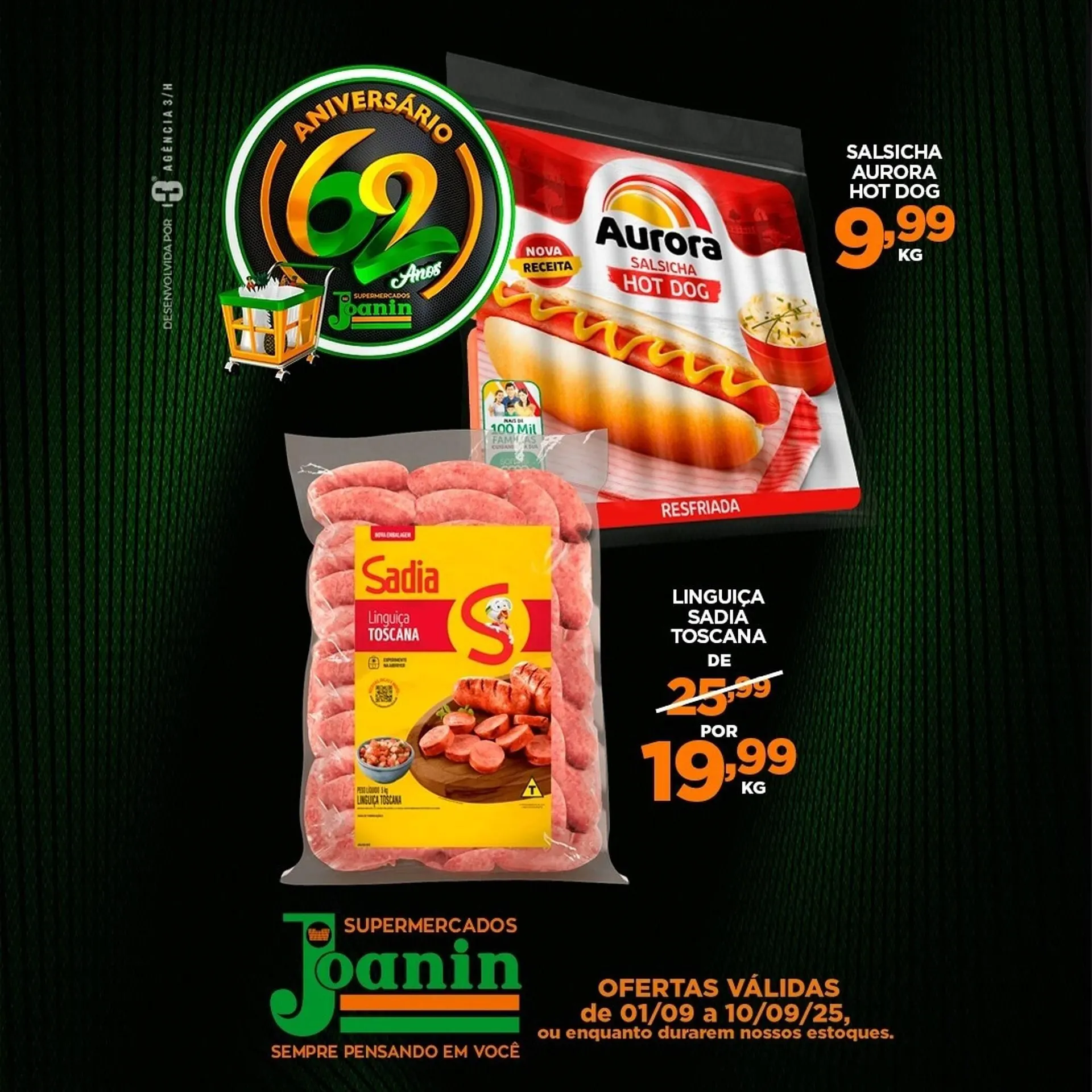 Encarte de catálogo Supermercados Joanin 2 de setembro até 10 de setembro 2025 - Pagina 1