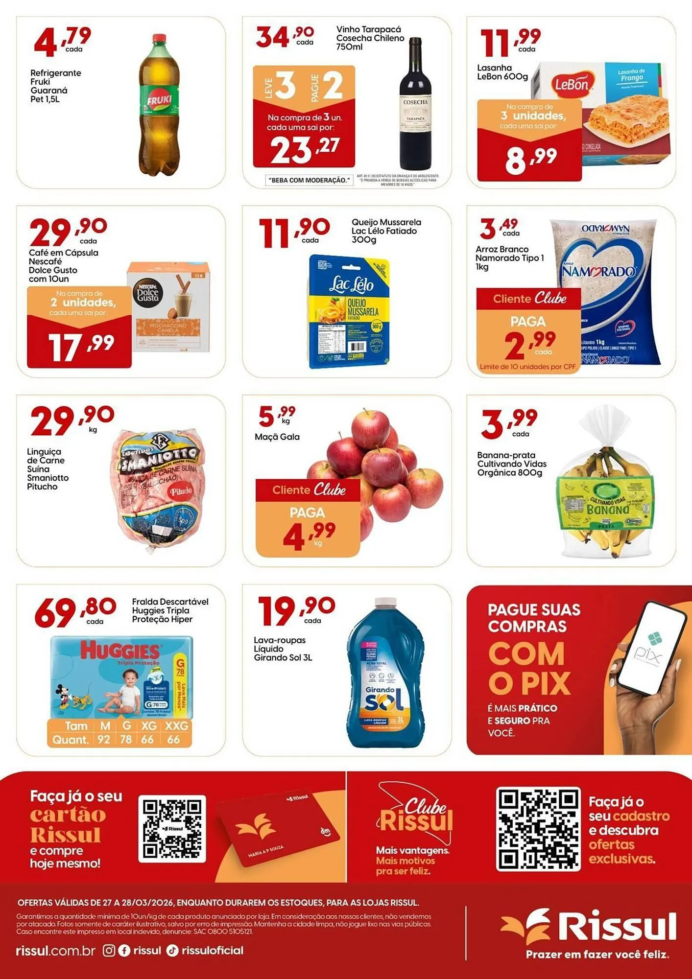 Encarte de Catálogo Supper Rissul 27 de março até 28 de março 2026 - Pagina 3