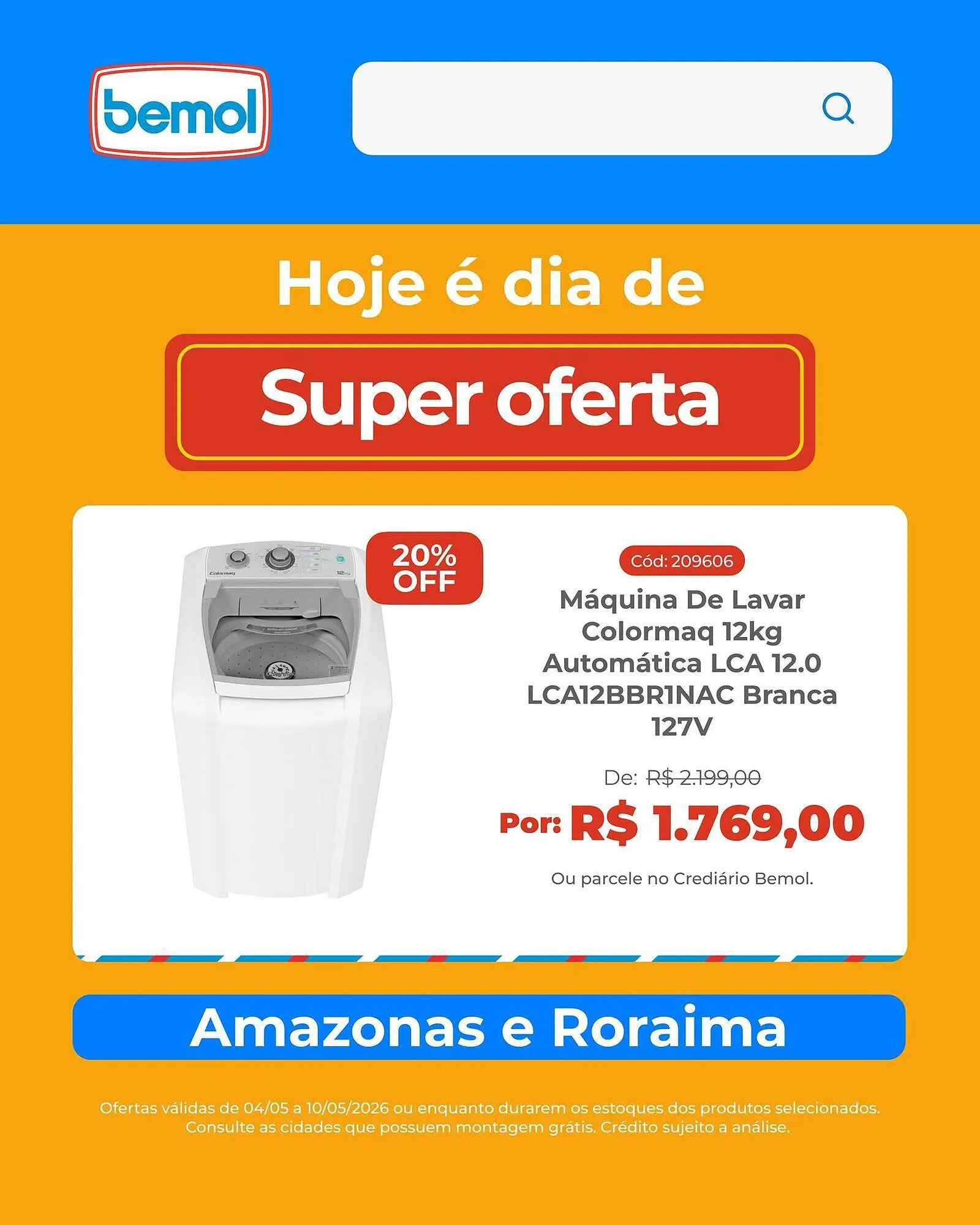 Encarte de Encarte Bemol 5 de maio até 10 de maio 2026 - Pagina 3