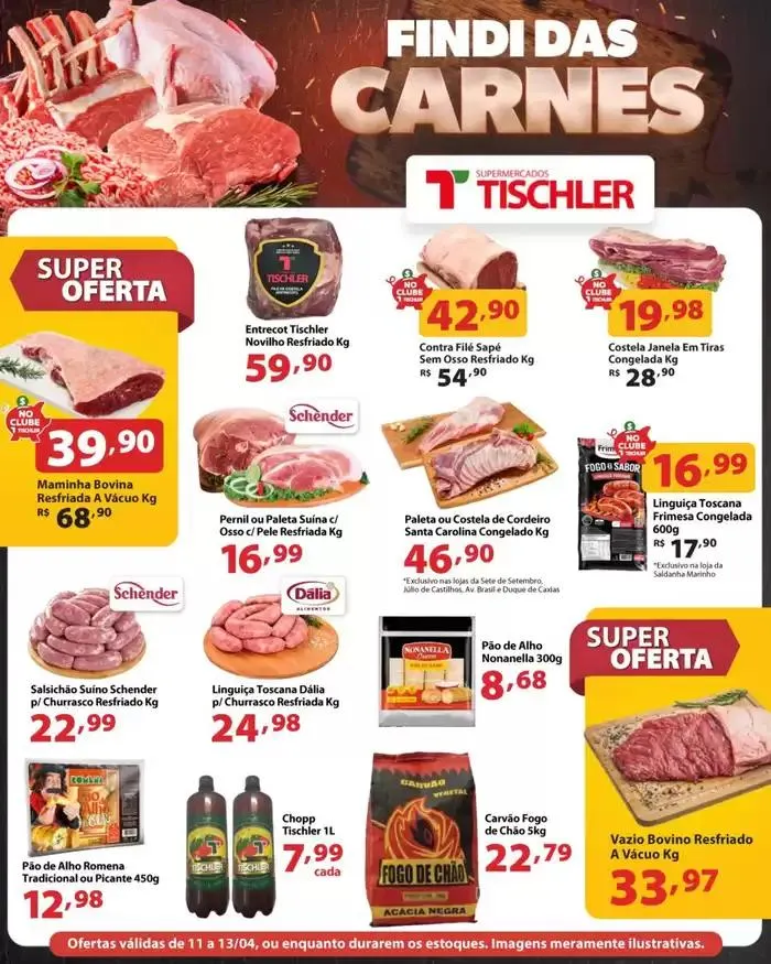 Encarte de Encarte Supermercados Tischler 11 de abril até 30 de abril 2025 - Pagina 6