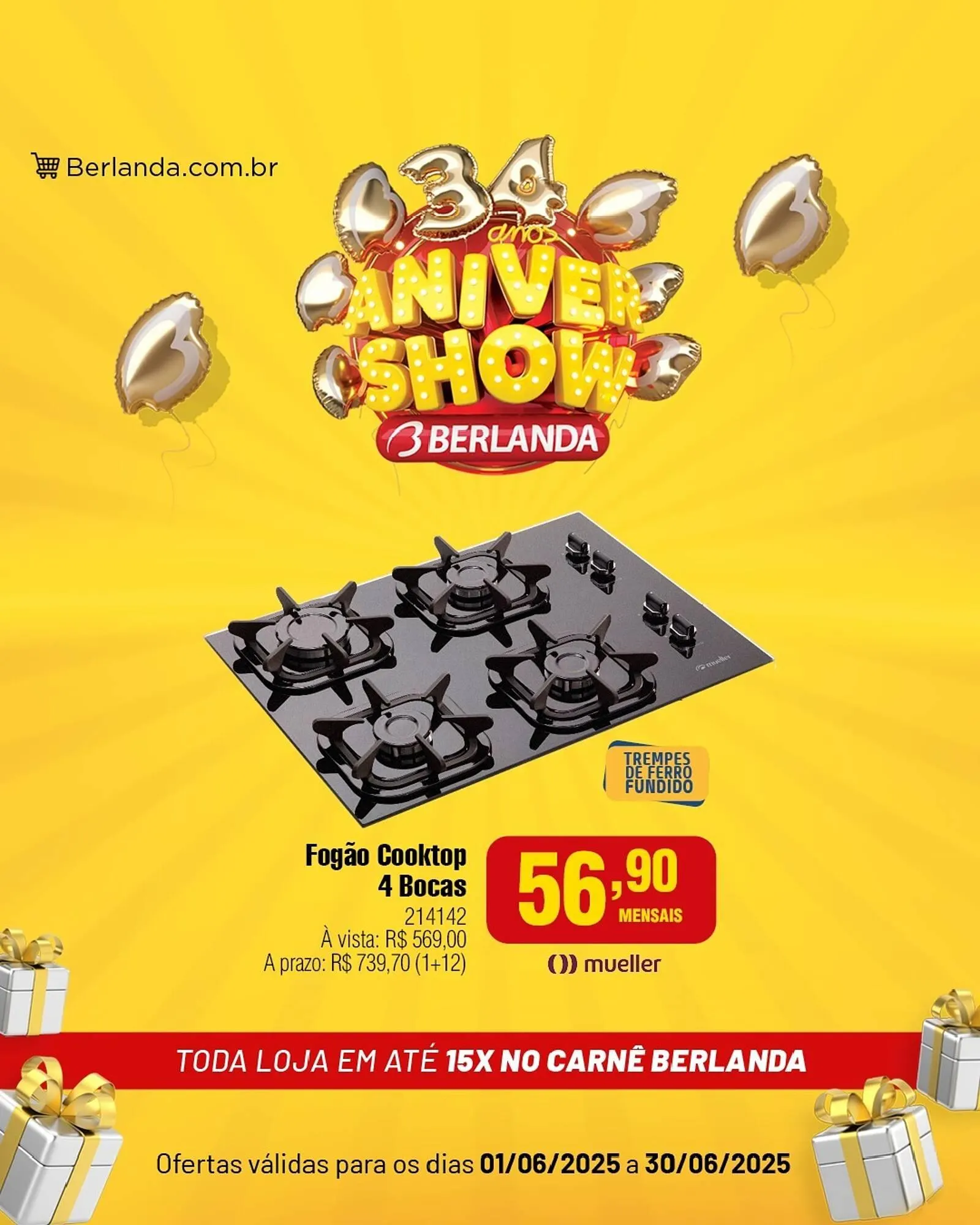 Encarte de Catálogo Berlanda 10 de junho até 30 de junho 2025 - Pagina 2