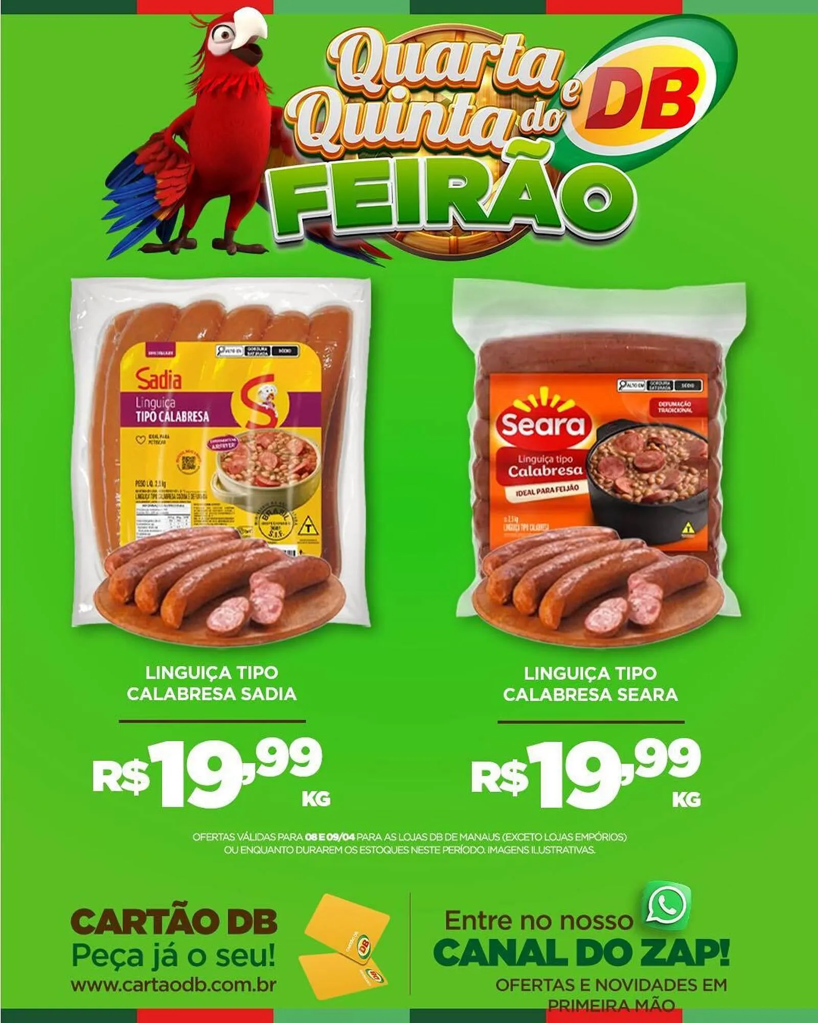 Encarte de Catálogo DB Supermercados 8 de abril até 9 de abril 2026 - Pagina 4