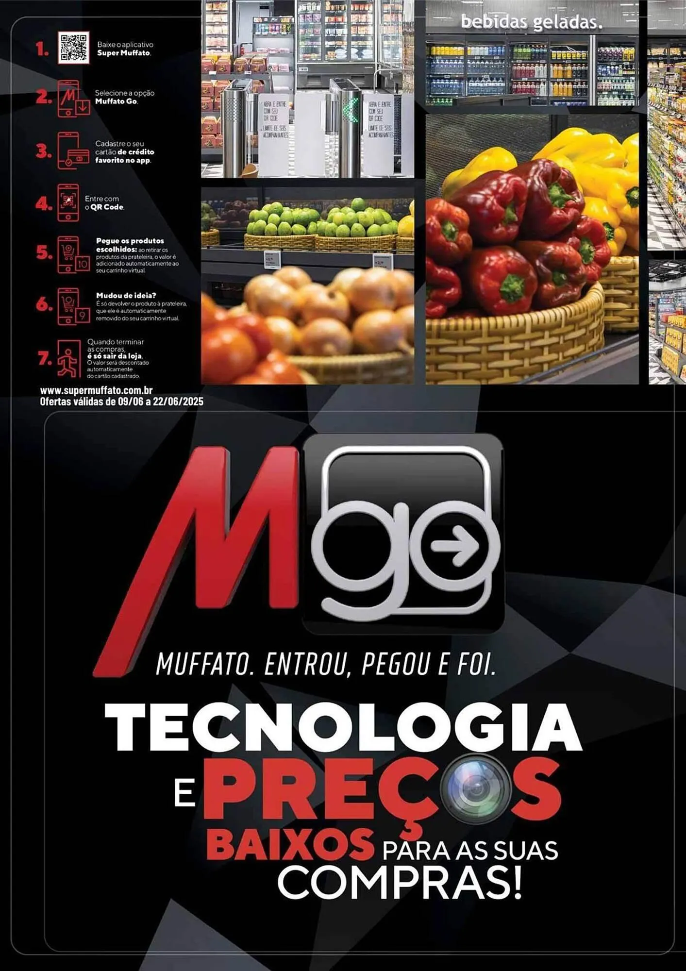 Encarte de Catálogo Muffato 9 de junho até 22 de junho 2025 - Pagina 1