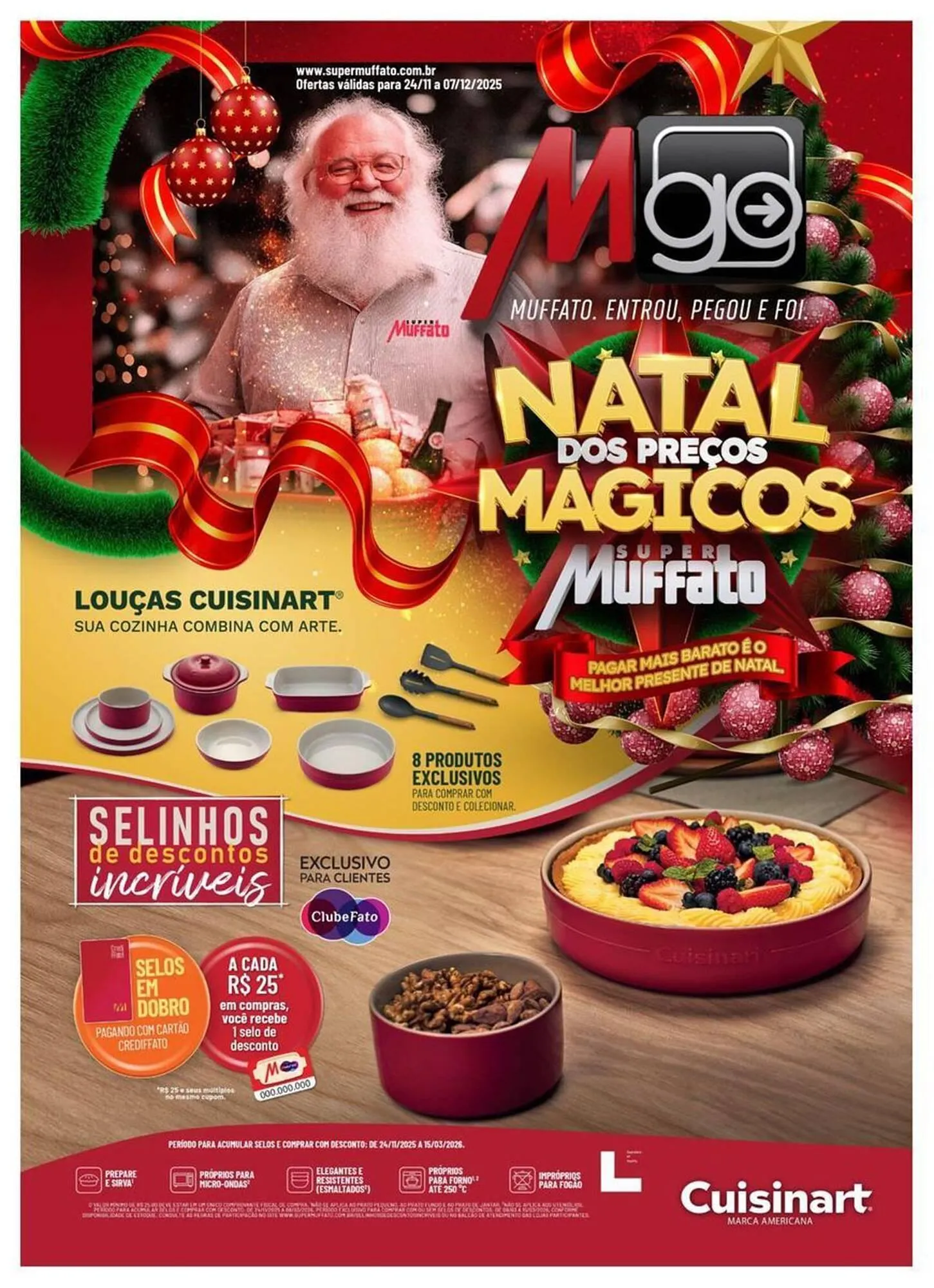 Encarte de Encarte Muffato 29 de novembro até 7 de dezembro 2025 - Pagina 1