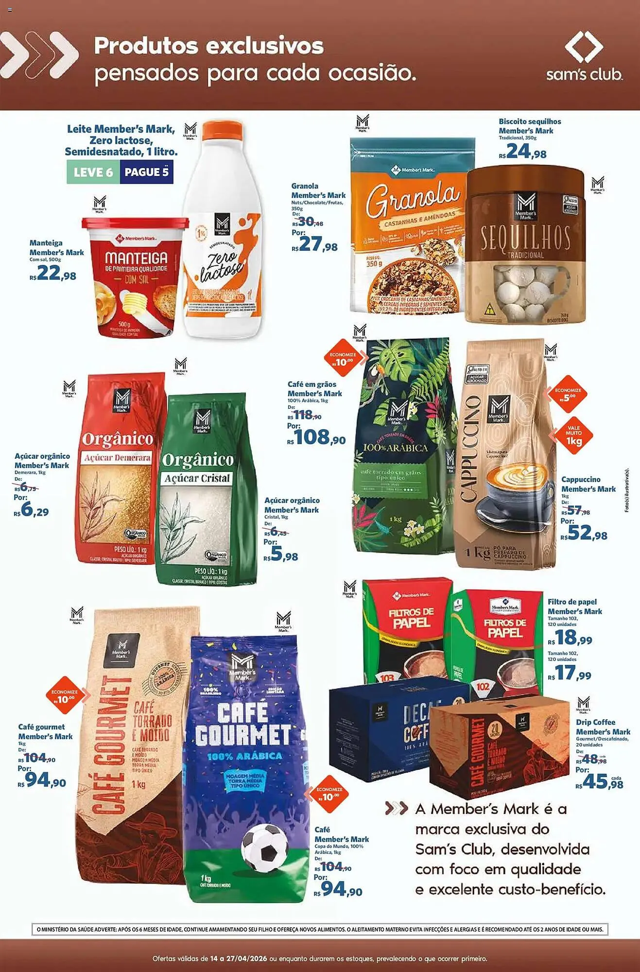 Encarte de Folheto Sam's Club 14 de abril até 27 de abril 2026 - Pagina 2