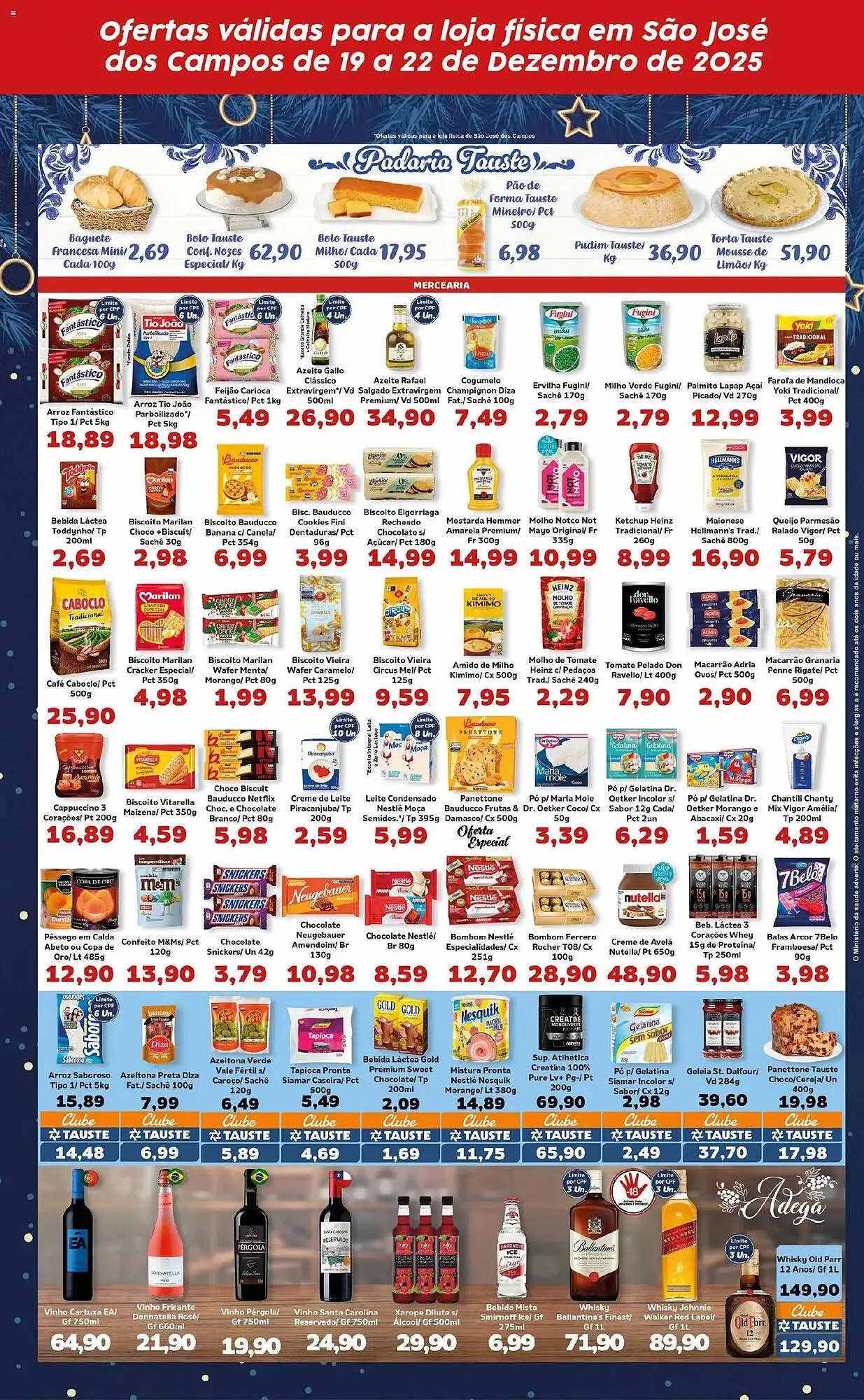 Encarte de Catálogo Supermercados Tauste 19 de dezembro até 22 de dezembro 2025 - Pagina 3