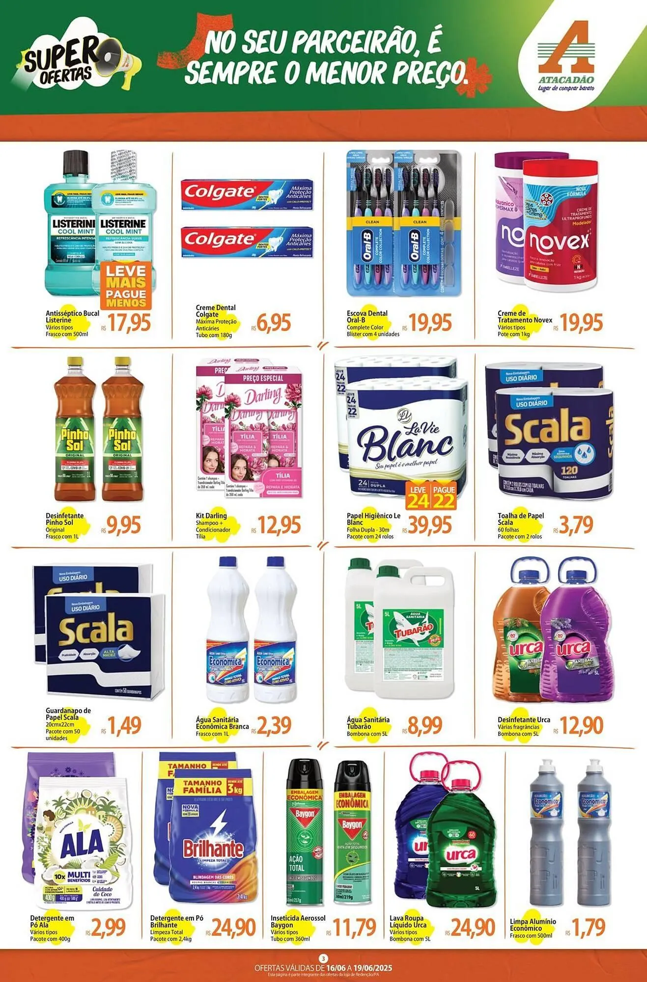 Encarte de Catálogo Atacadão 16 de junho até 19 de junho 2025 - Pagina 3