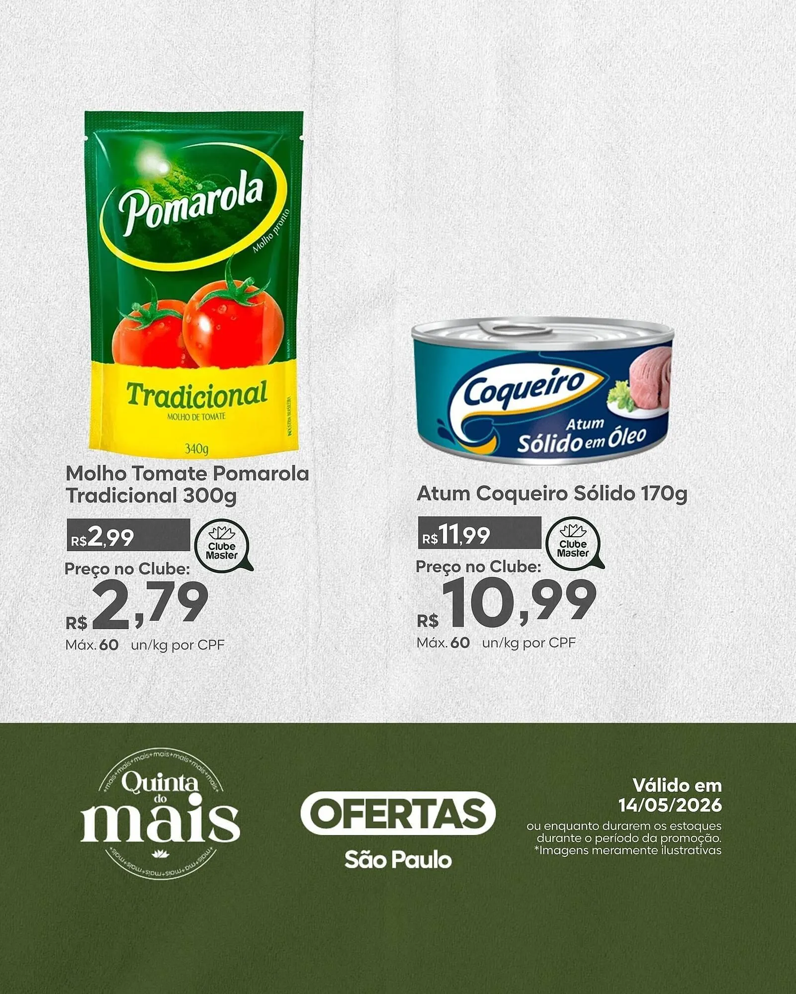Encarte de Folheto Master Supermercados 14 de maio até 15 de maio 2026 - Pagina 7