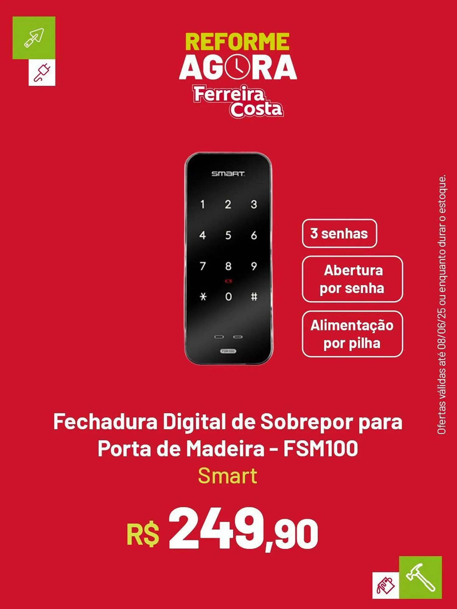 Encarte de Catálogo Ferreira Costa 3 de junho até 8 de junho 2025 - Pagina 3