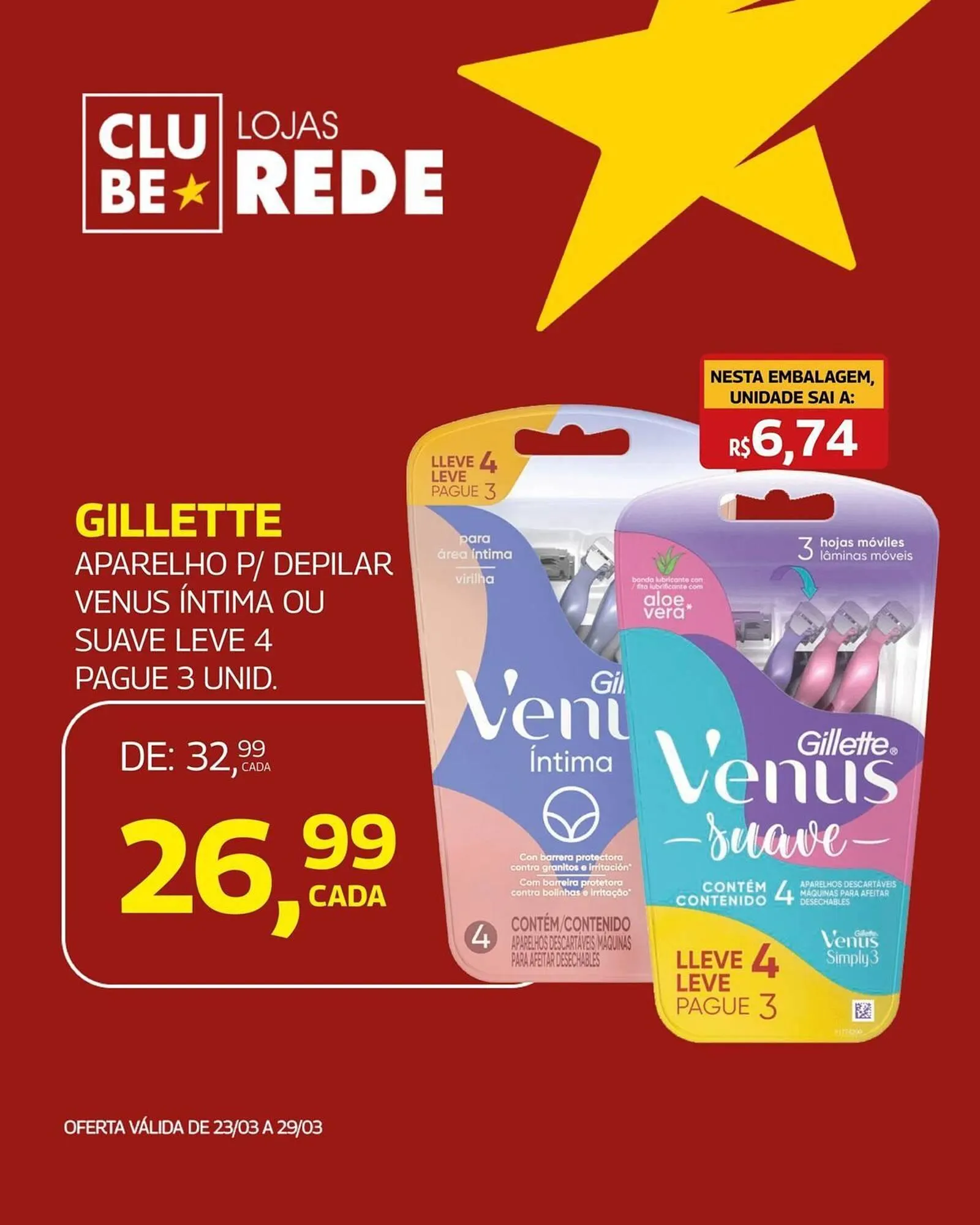 Encarte de Folheto Lojas Rede 23 de março até 29 de março 2026 - Pagina 9