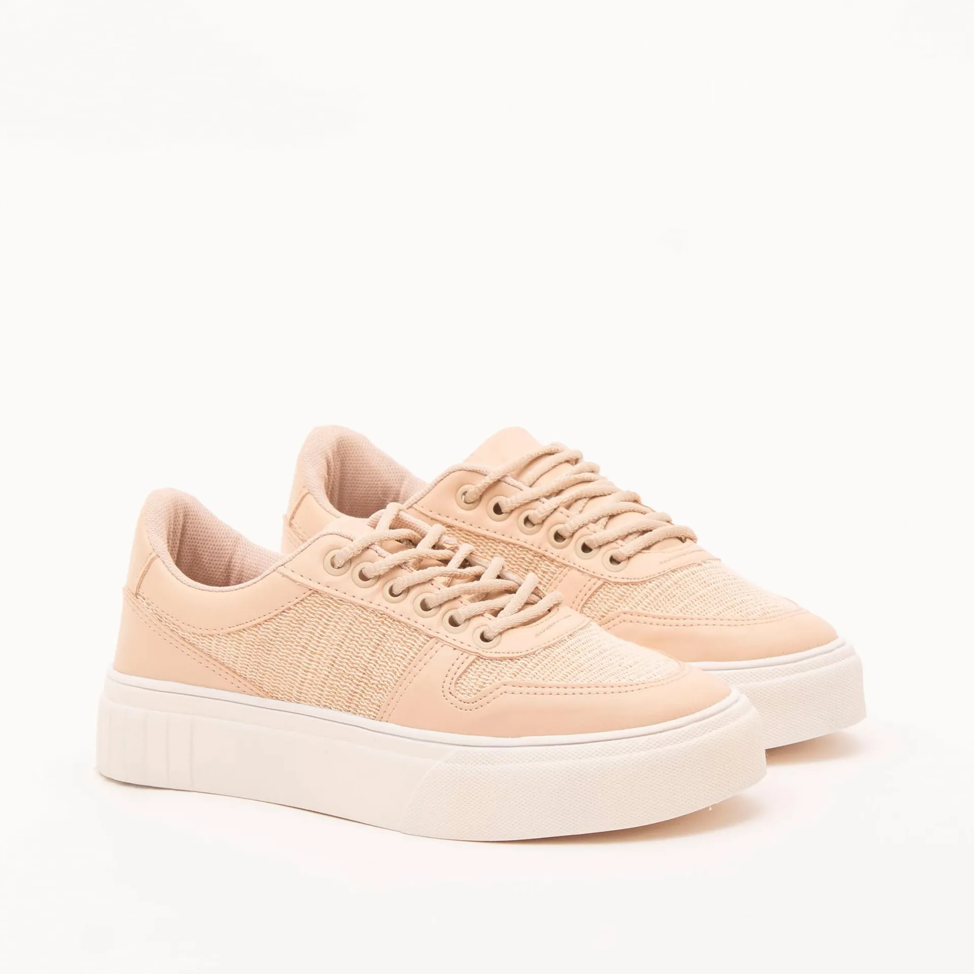 Tênis casual natural - MILK