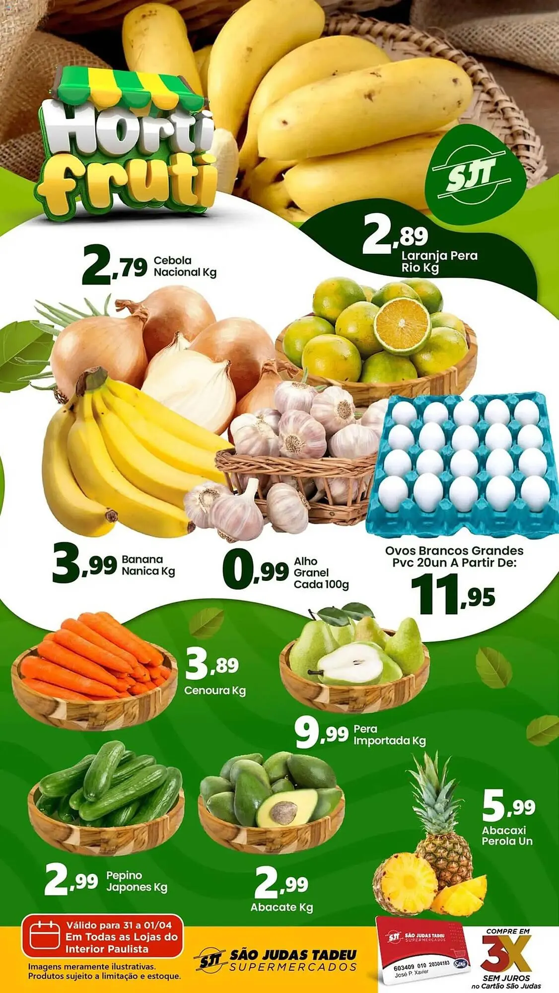 Encarte de Folheto São Judas Tadeu 31 de março até 2 de abril 2026 - Pagina 1