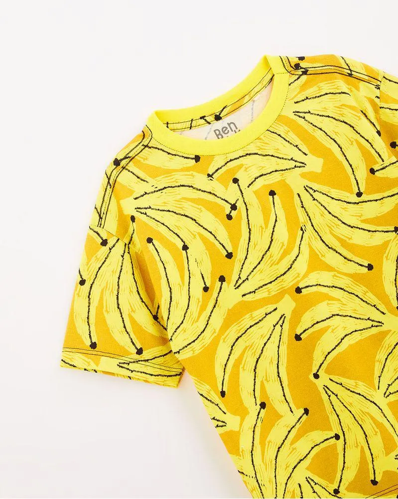 Camiseta Nanica Ocre