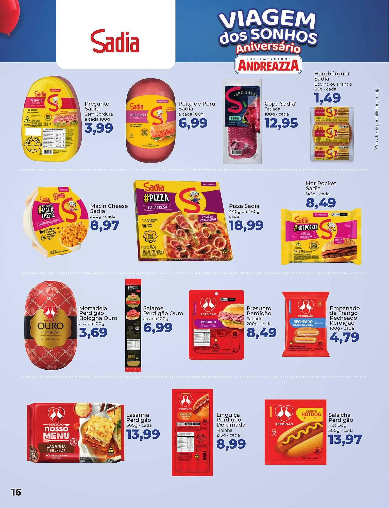 Encarte de Catálogo Supermercados Andreazza 14 de agosto até 23 de agosto 2025 - Pagina 16