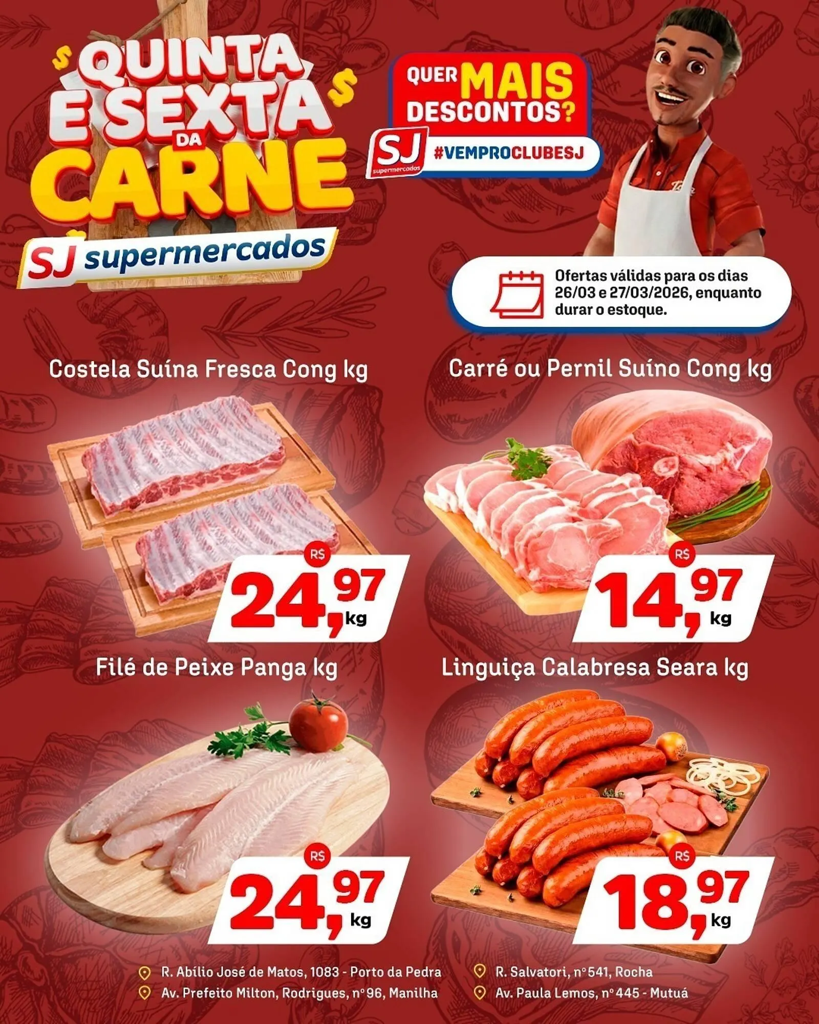 Encarte de Encarte Sj Supermercados 26 de março até 27 de março 2026 - Pagina 4