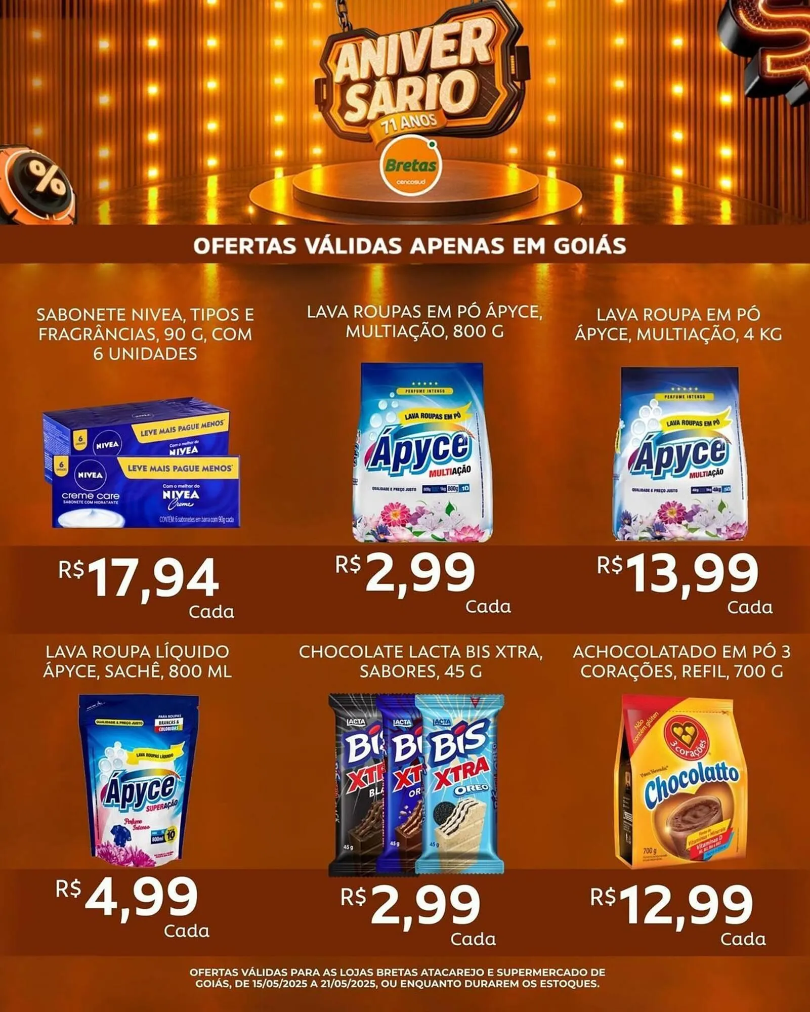 Encarte de Catálogo Supermercados Bretas 15 de maio até 21 de maio 2025 - Pagina 6