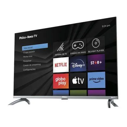 Smart TV Philco Led 32" com Roku PTV32E3RSGB Dolby Audio