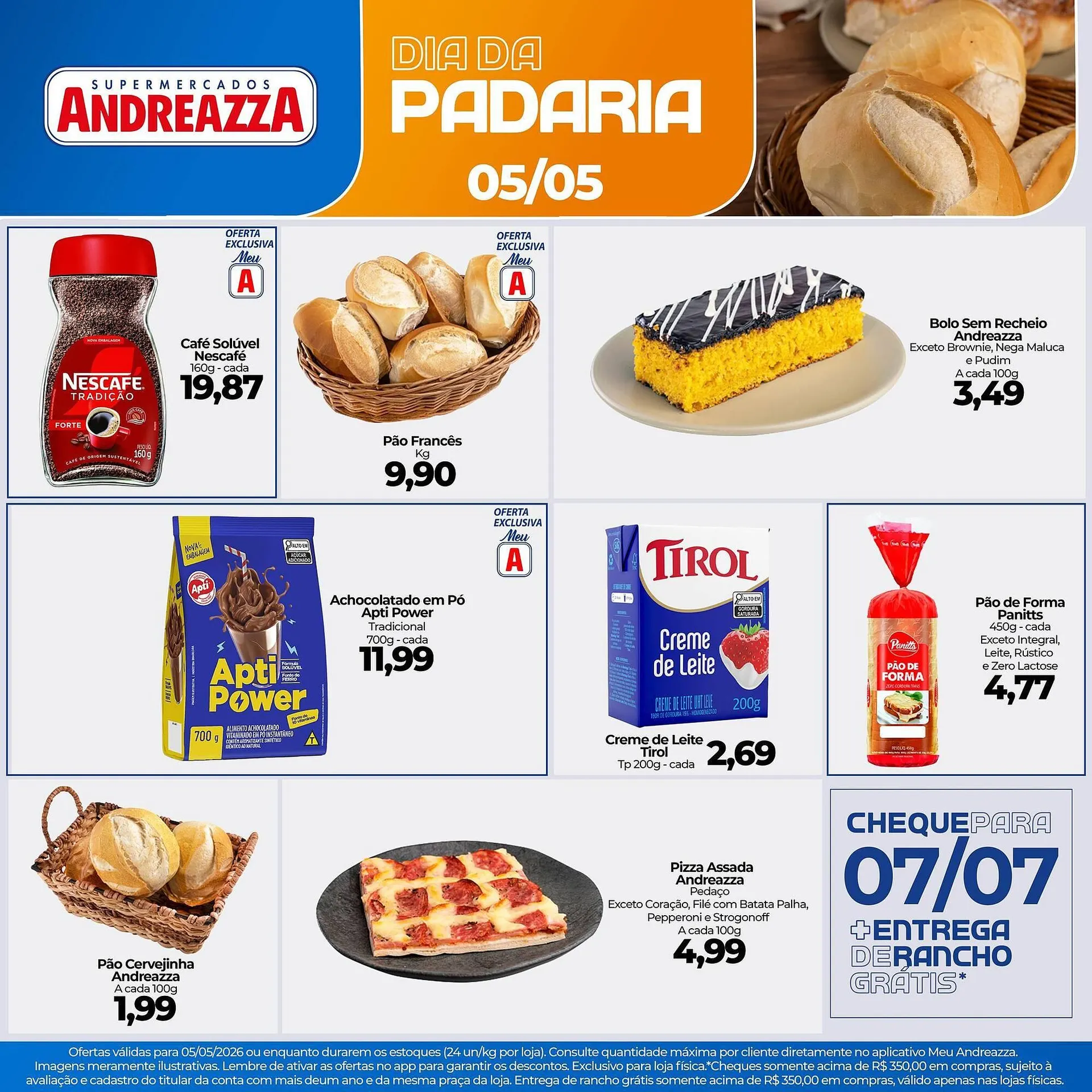 Encarte de Catálogo Supermercados Andreazza 5 de maio até 5 de maio 2026 - Pagina 1