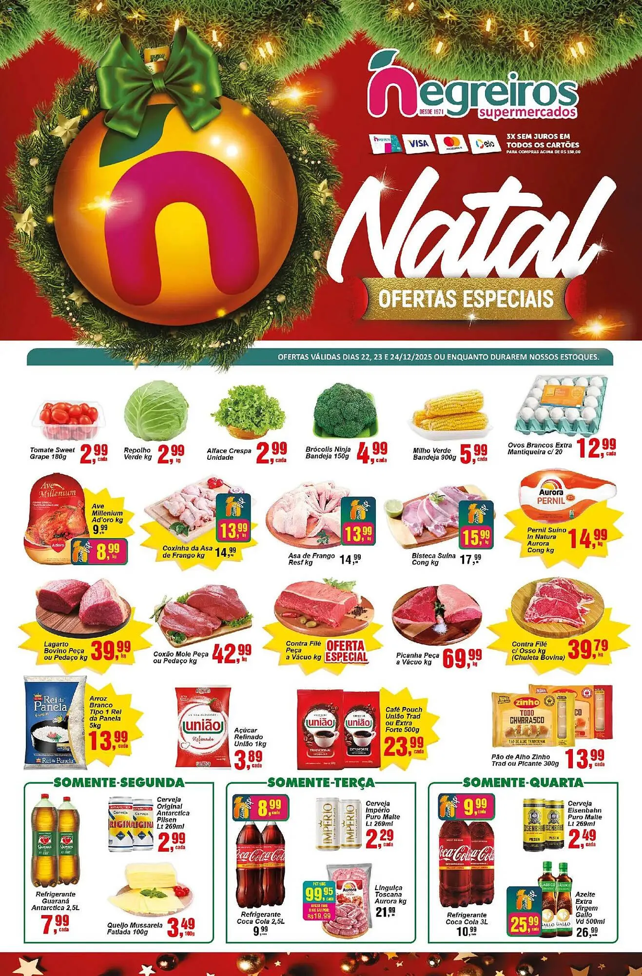 Encarte de Folheto Negreiros 22 de dezembro até 24 de dezembro 2025 - Pagina 1