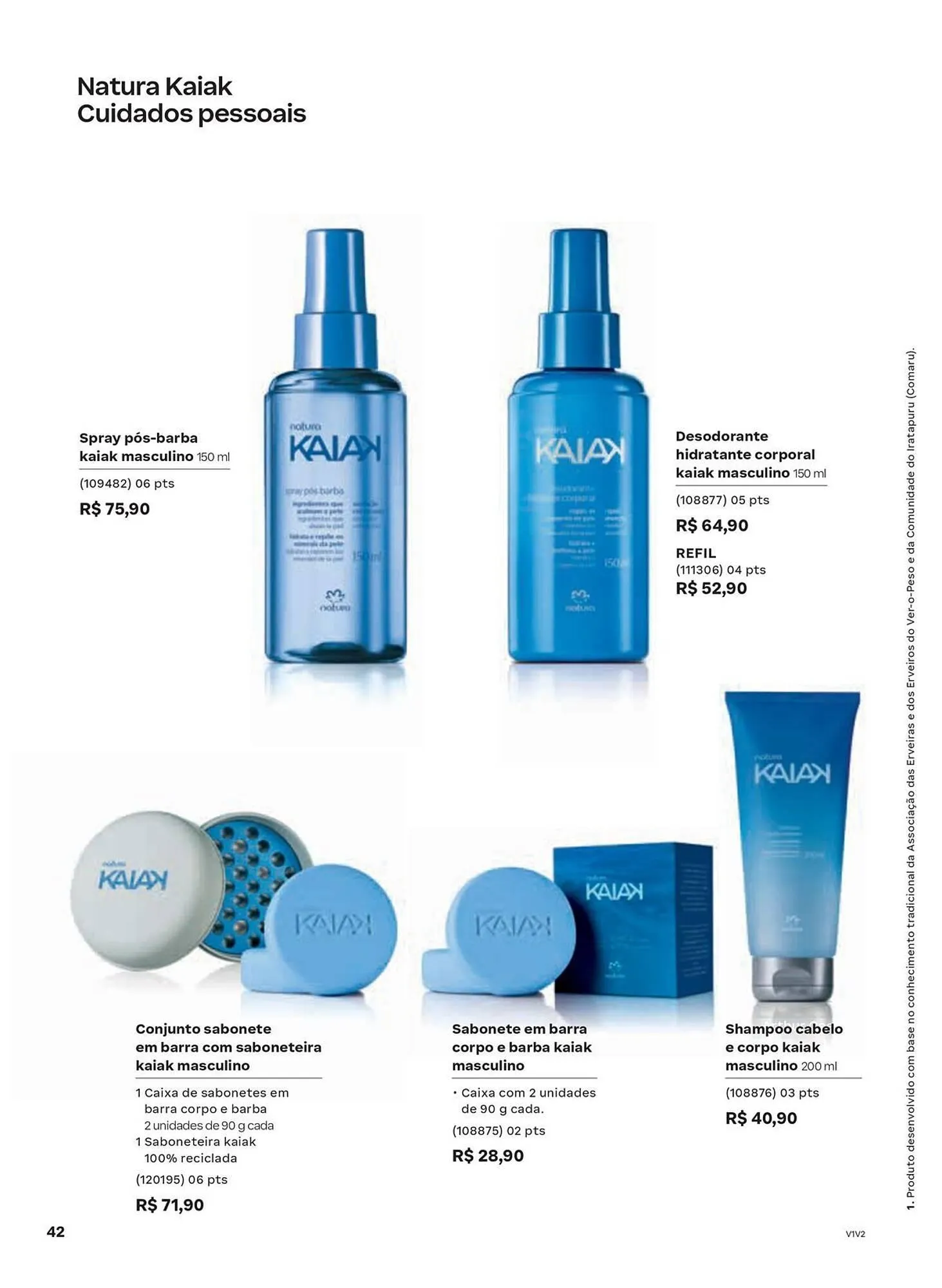 Encarte de Catálogo Natura 20 de fevereiro até 26 de março 2026 - Pagina 42