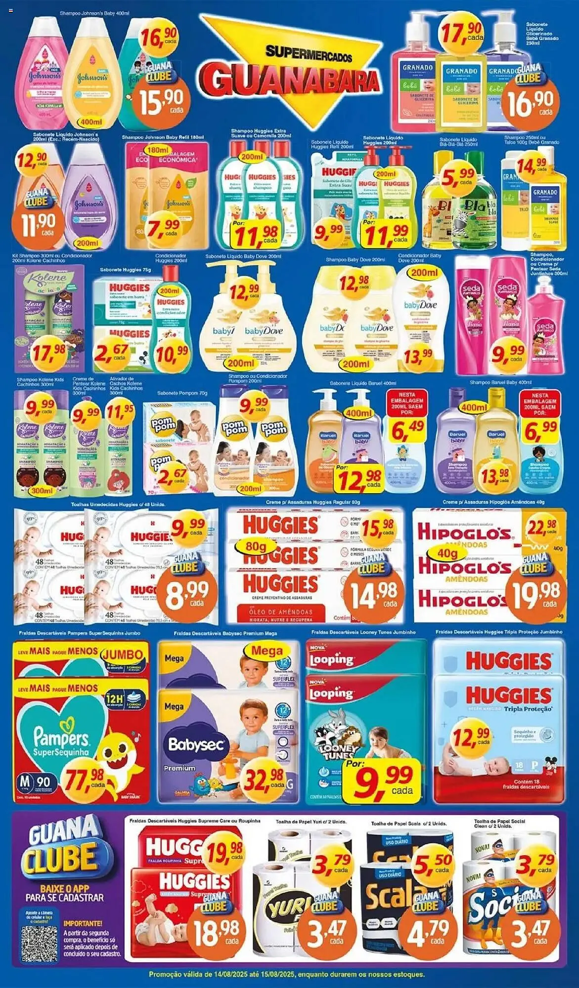 Encarte de Catálogo Supermercados Guanabara 14 de agosto até 15 de agosto 2025 - Pagina 8