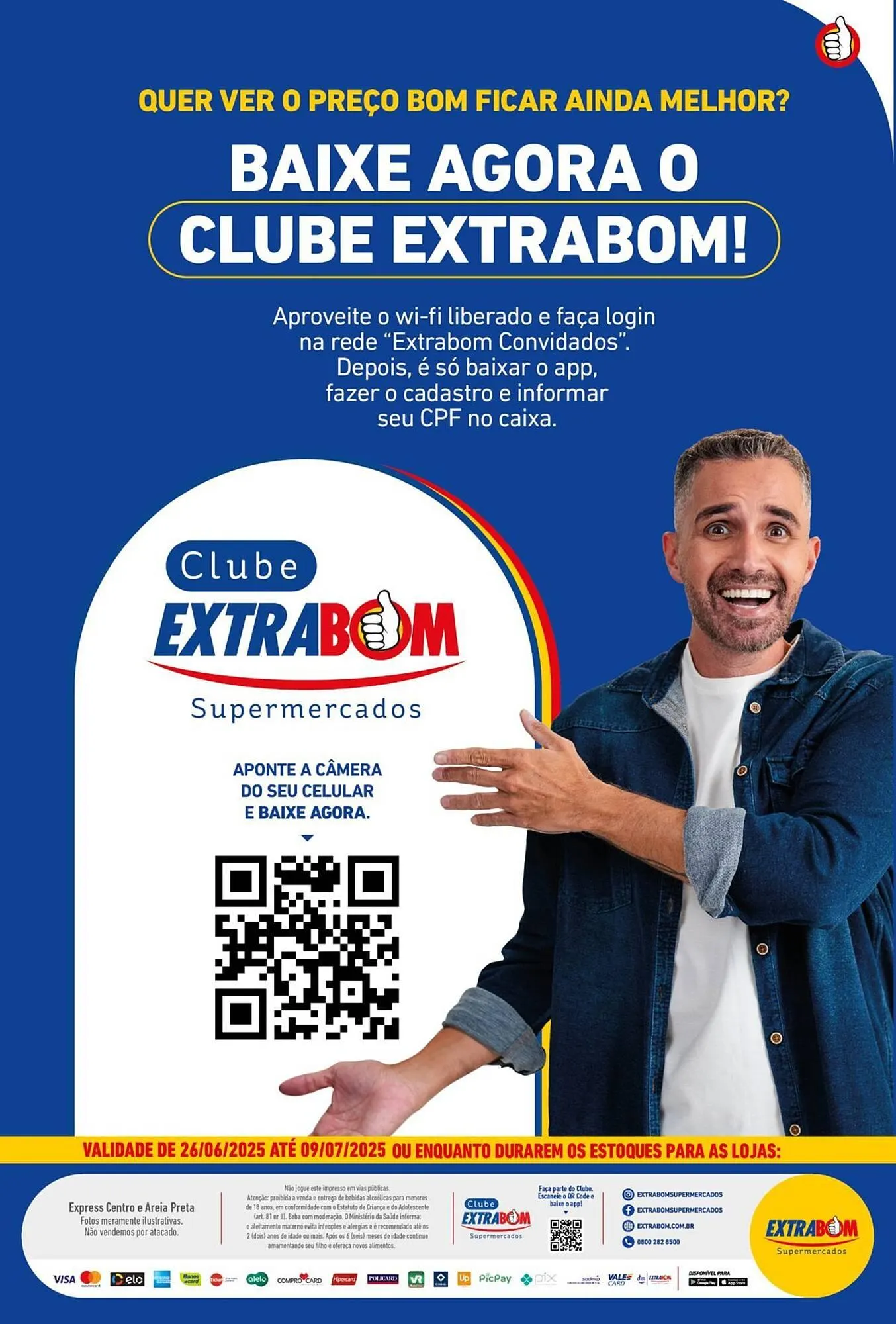 Encarte de Catálogo Extrabom Supermercados 26 de junho até 9 de julho 2025 - Pagina 10