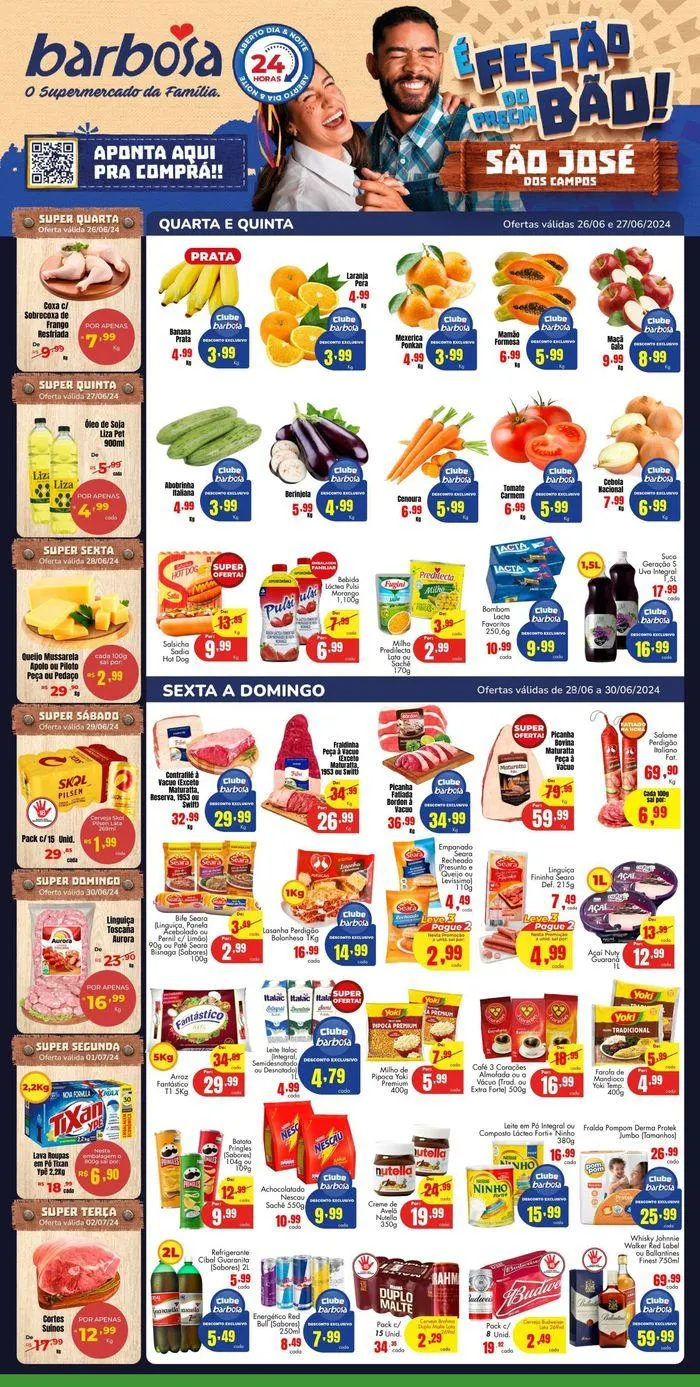 Encarte de Loja São José dos Campos 26 de junho até 2 de julho 2024 - Pagina 1